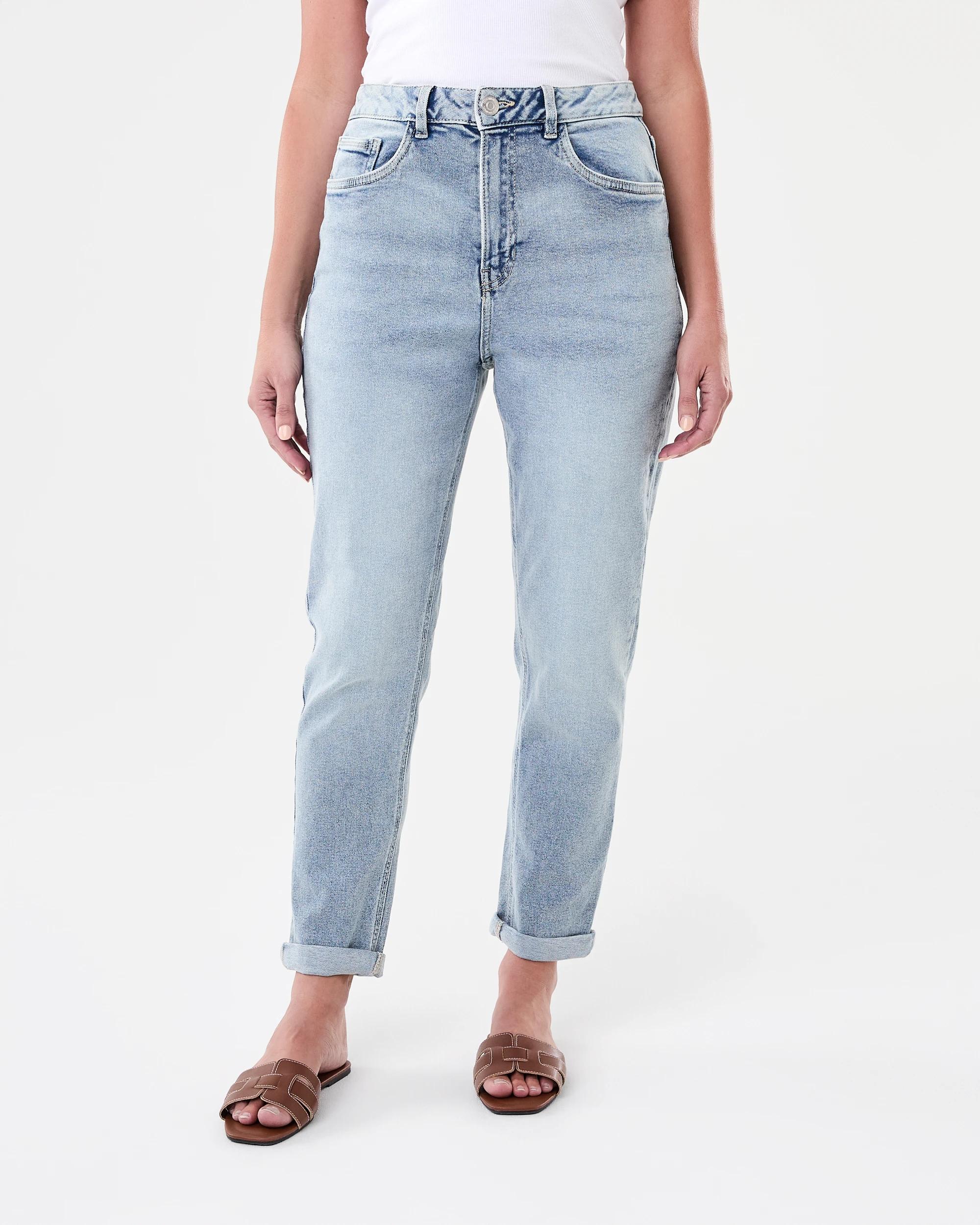1 Mum Jeans Mid Wash, 1 of 9