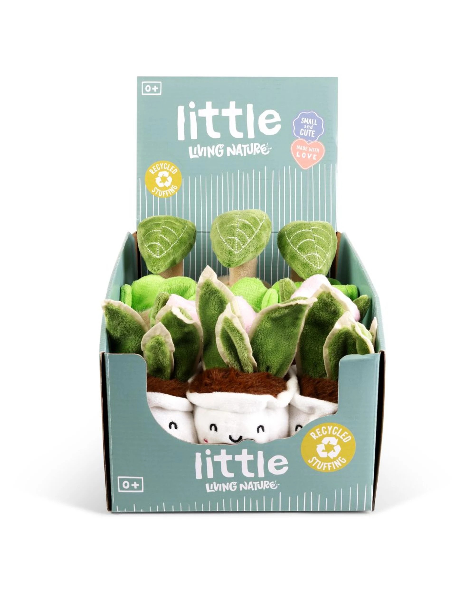 8 Little Living Nature Green Plant Plush Assortment, 8 of 8