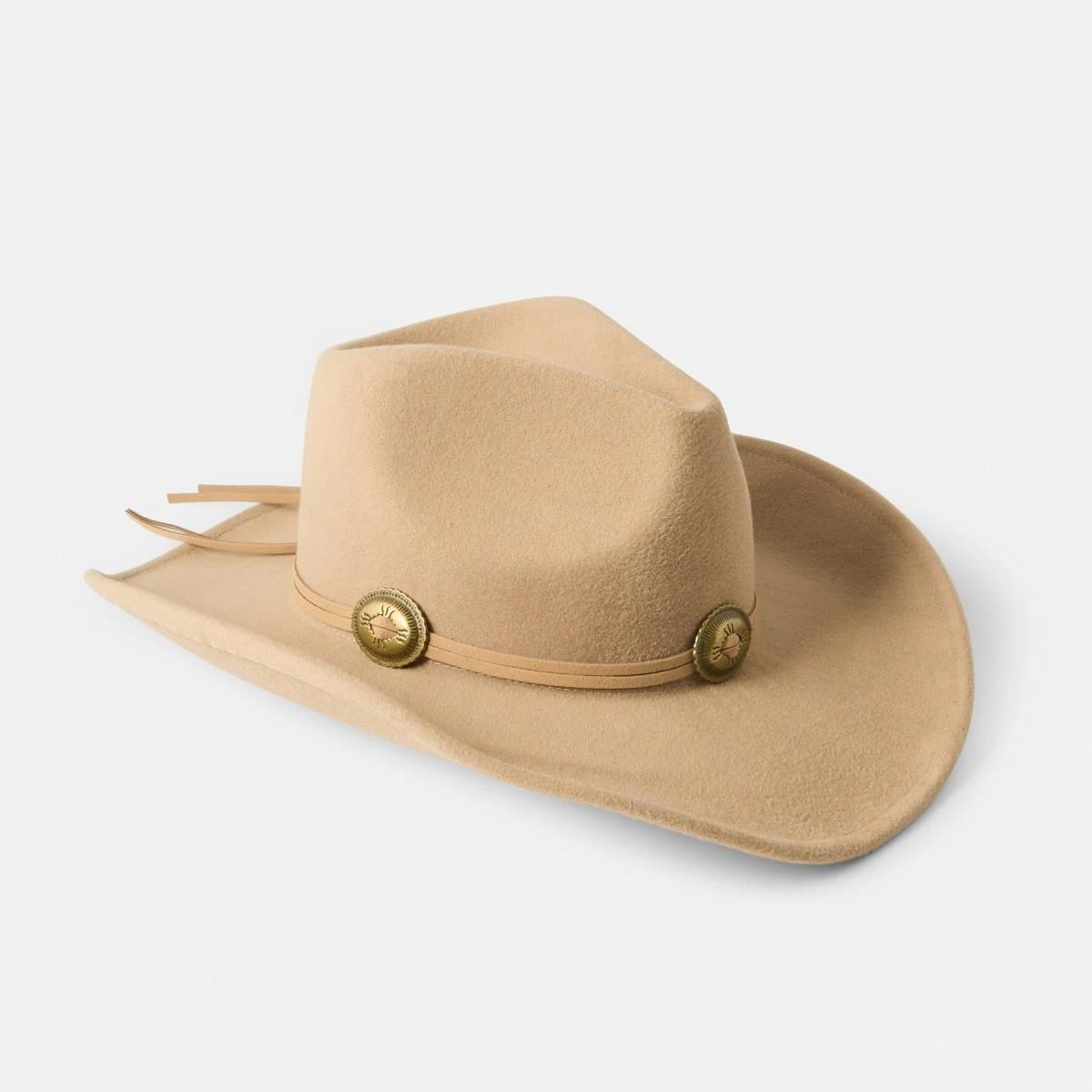 1 Cowboy Hat BROWN TAN, 1 of 4