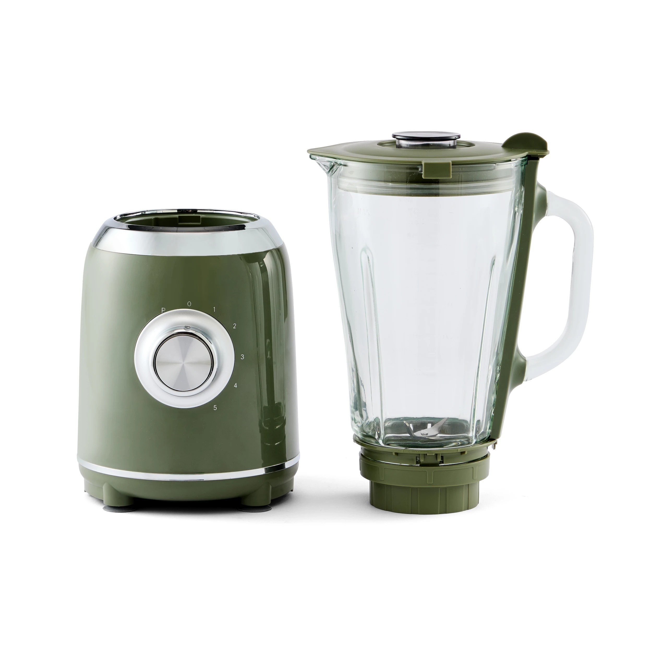 6 1.75-litre Retro Blender - Green, 6 of 8