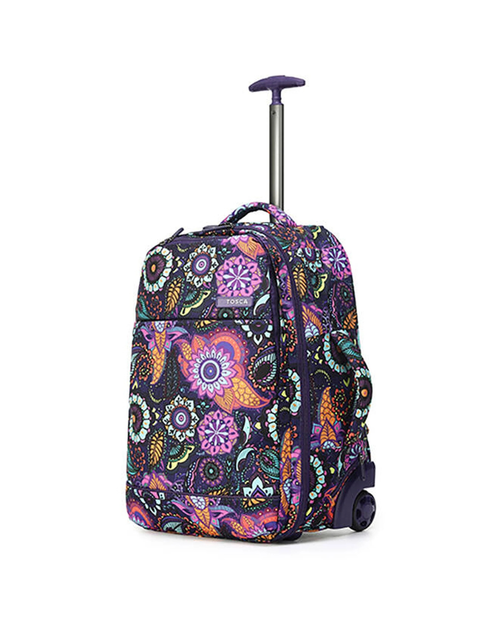 2 Tosca So-Lite Wheeled Trolley/Backpack - Multi, 2 of 4