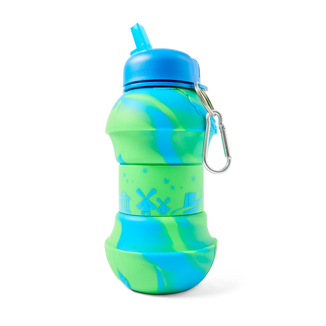 1 550ml Globe Pop-Up Collapsible Drink Bottle, 1 of 8