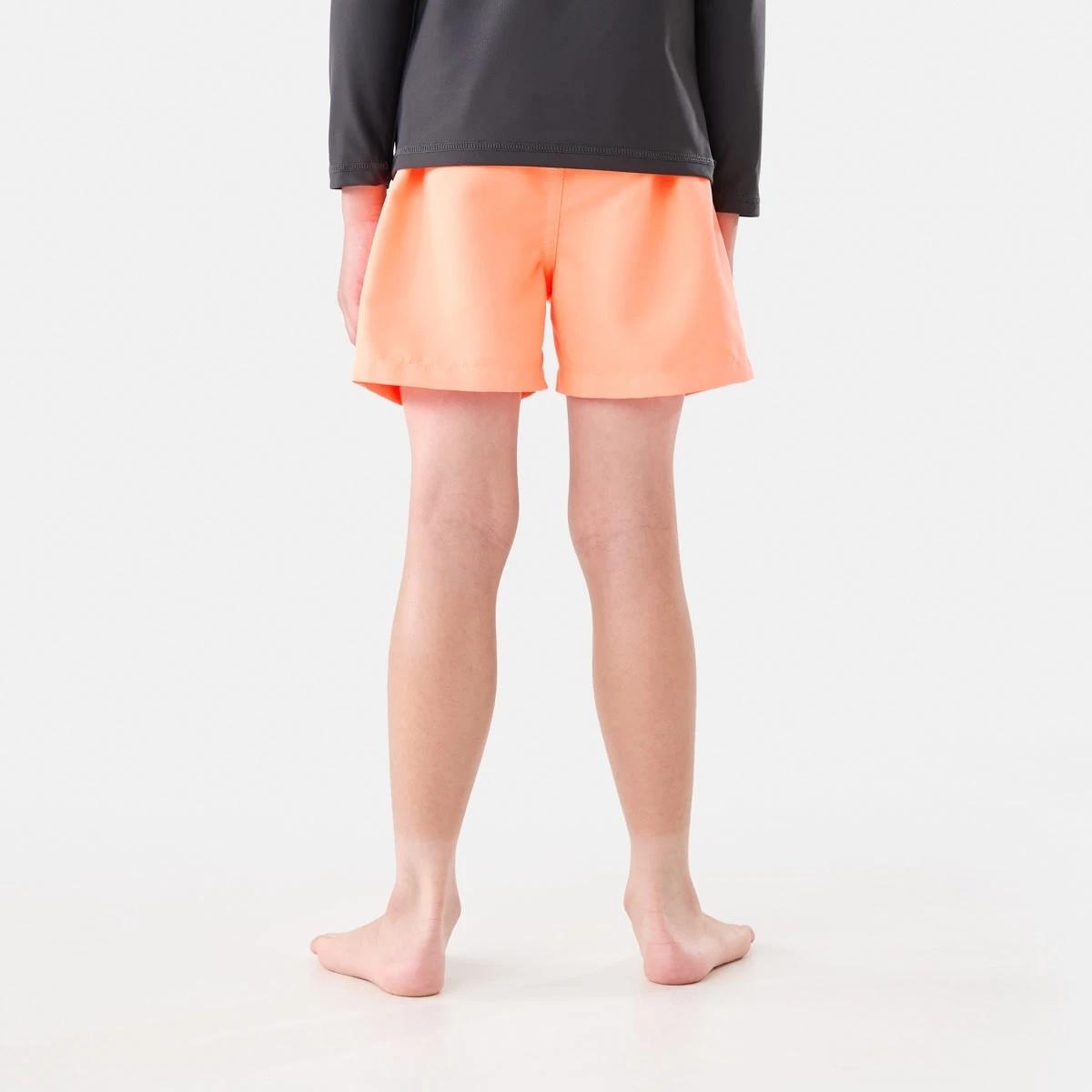 2 Plain Boardshorts FLURO ORANGE, 2 of 5