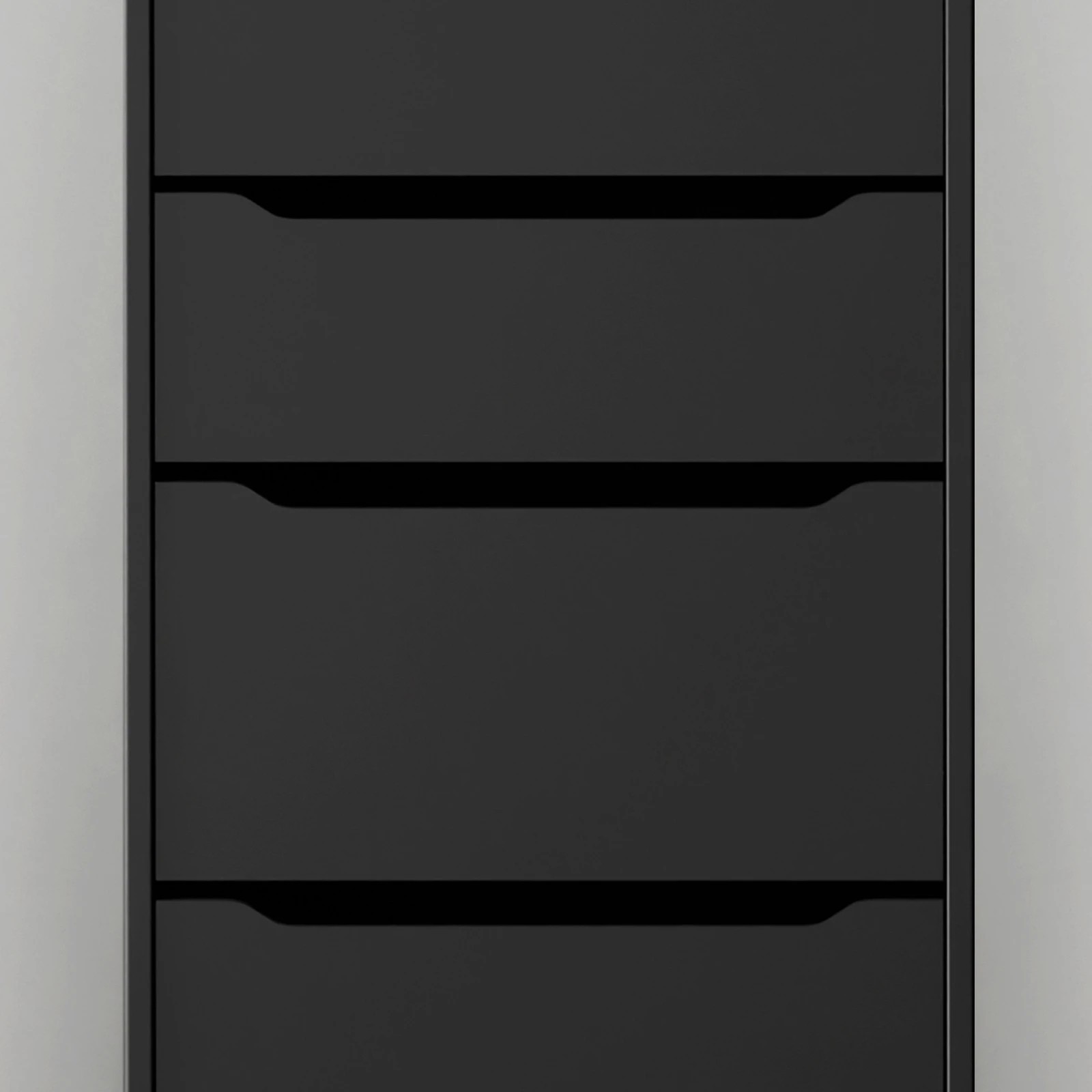 6 Alfordson Wardrobe Clothes Storage Cabinet Closet Organizer 5 Drawers - Black, 6 of 10