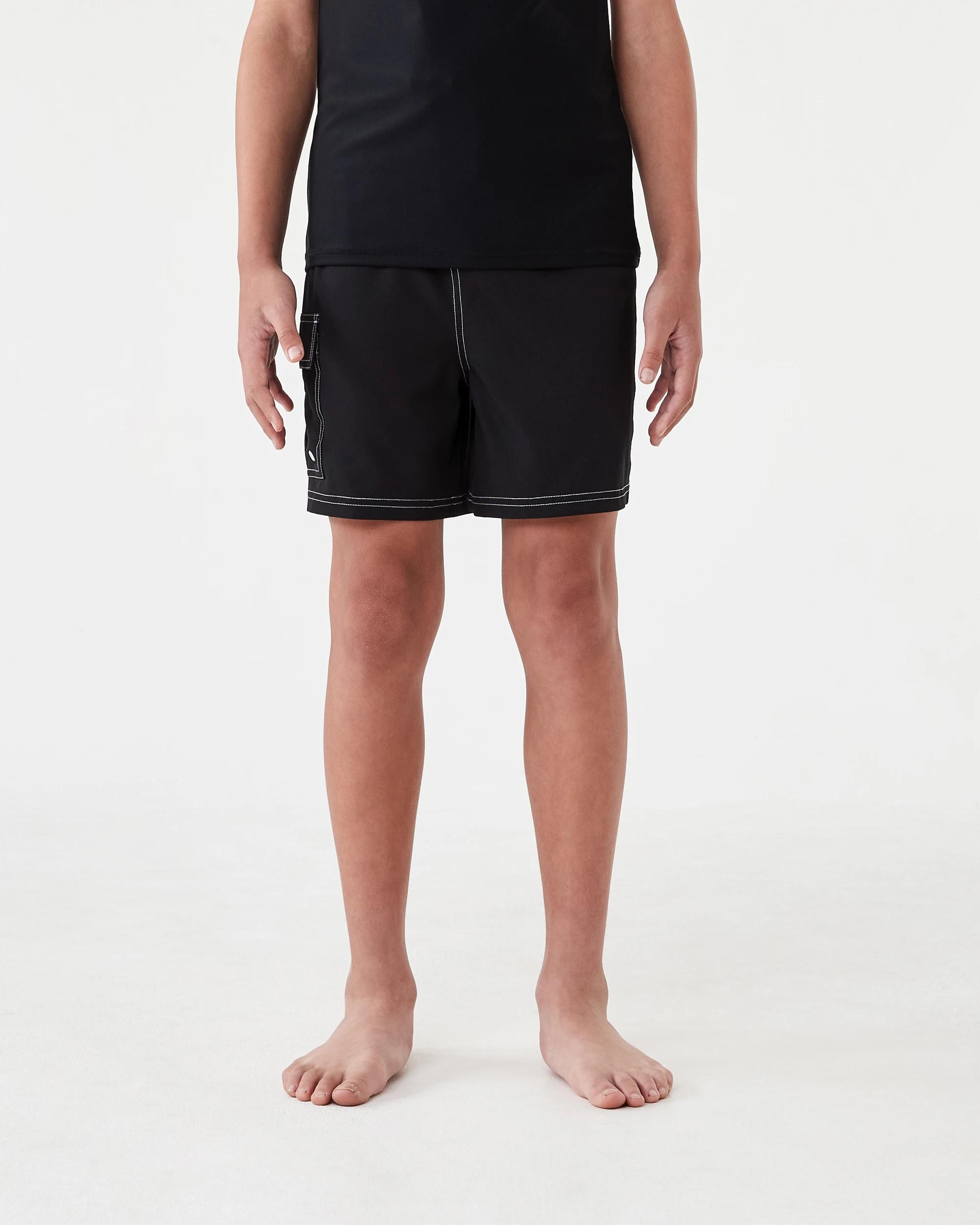1 Cargo Swim Shorts BLACK, 1 of 7