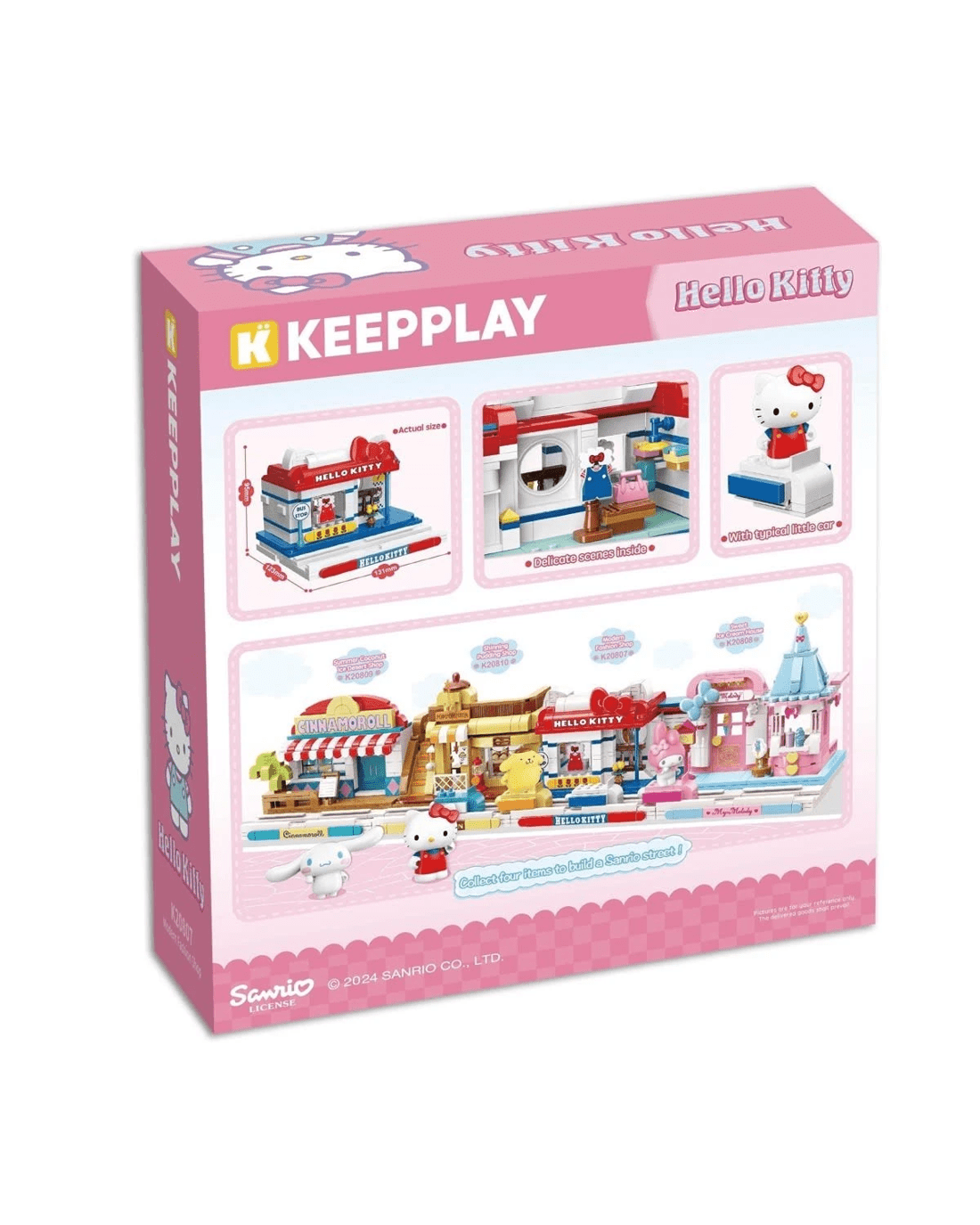 5 305 Piece Keepplay Hello Kitty Modern Fashion Shop Playset, 5 of 5