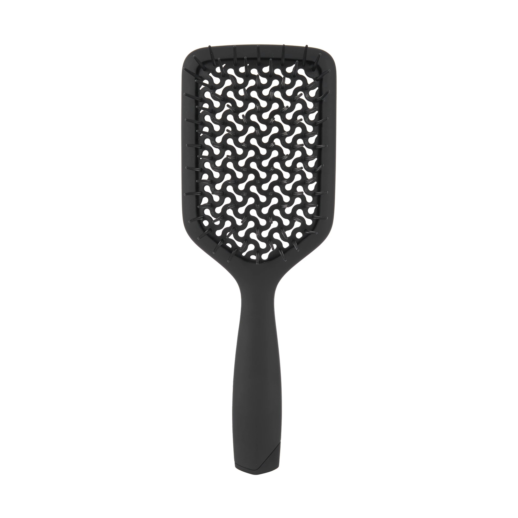 2 OXX Haircare Styling Vented Paddle Brush - Black, 2 of 6