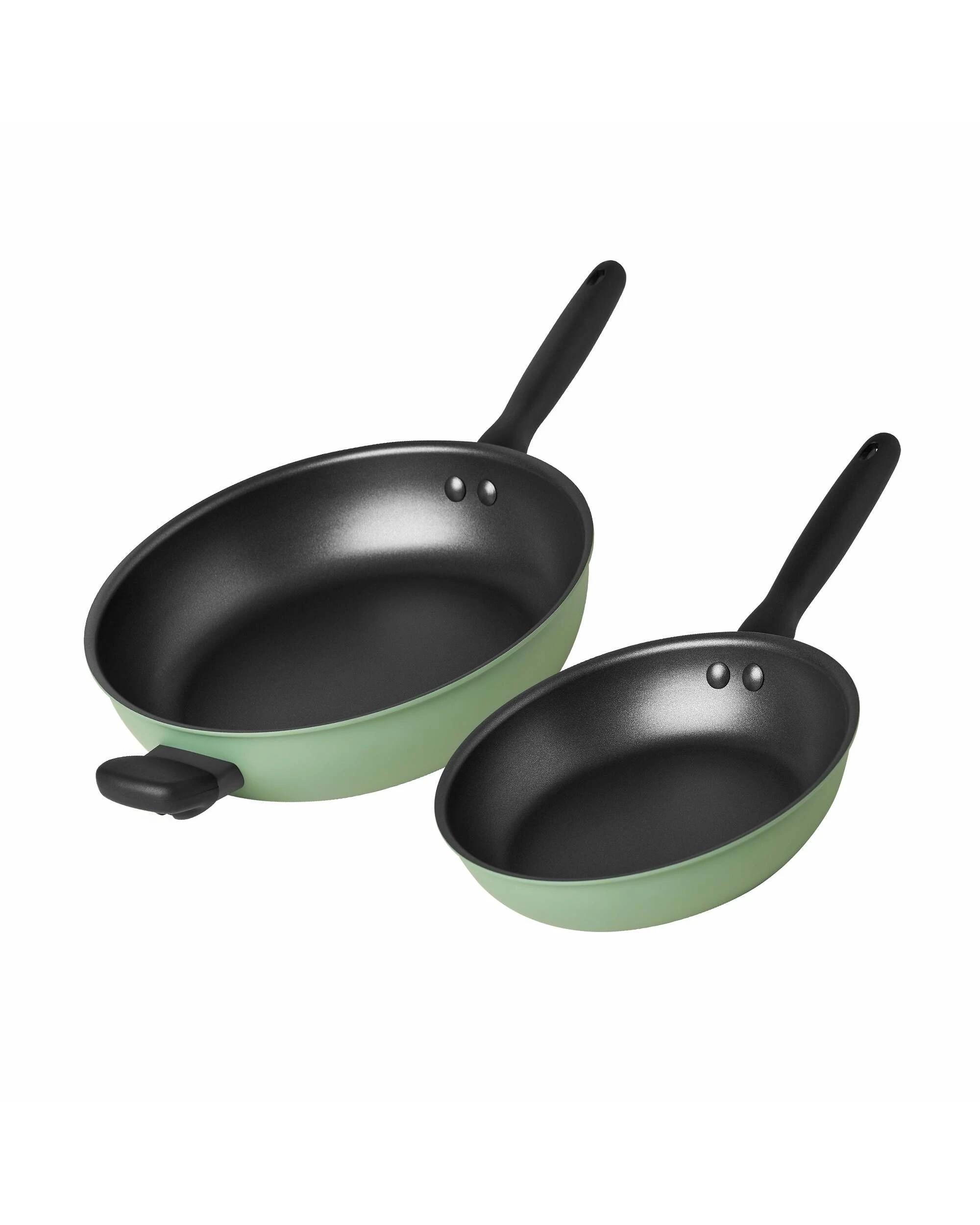 1 Meyer Moda Induction Frypan Twin Pack 24/30cm Sage, 1 of 1