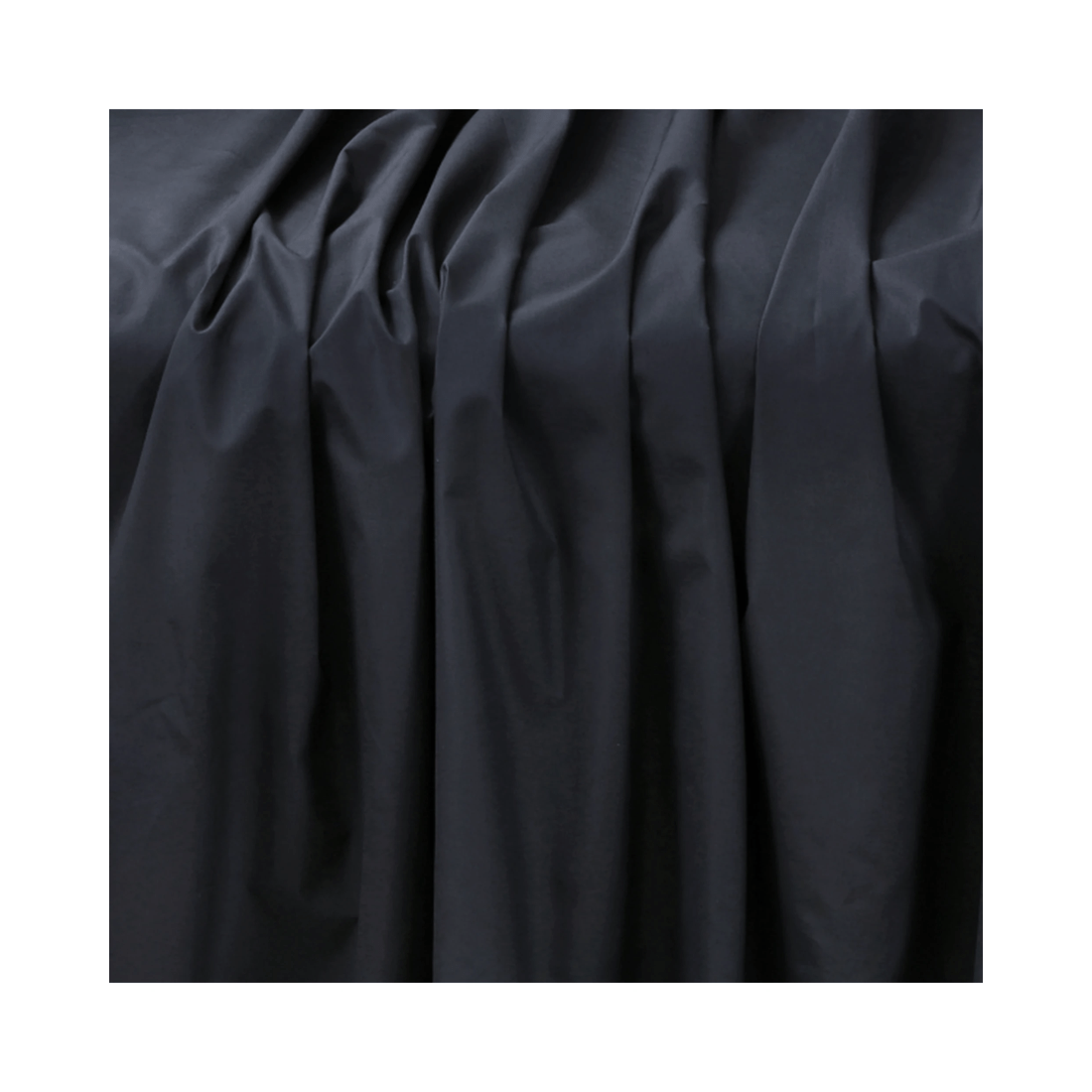 5 Amsons 180TC Cotton/Polyester Bed Sheet Set - Black, Fitted 40cm + Flat &amp; Pillowcases - Black, 5 of 7