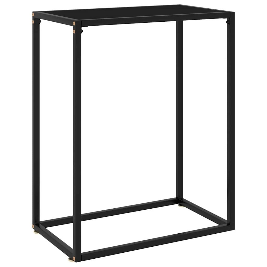 1 vidaXL Console table Simplistic - Black, 1 of 9