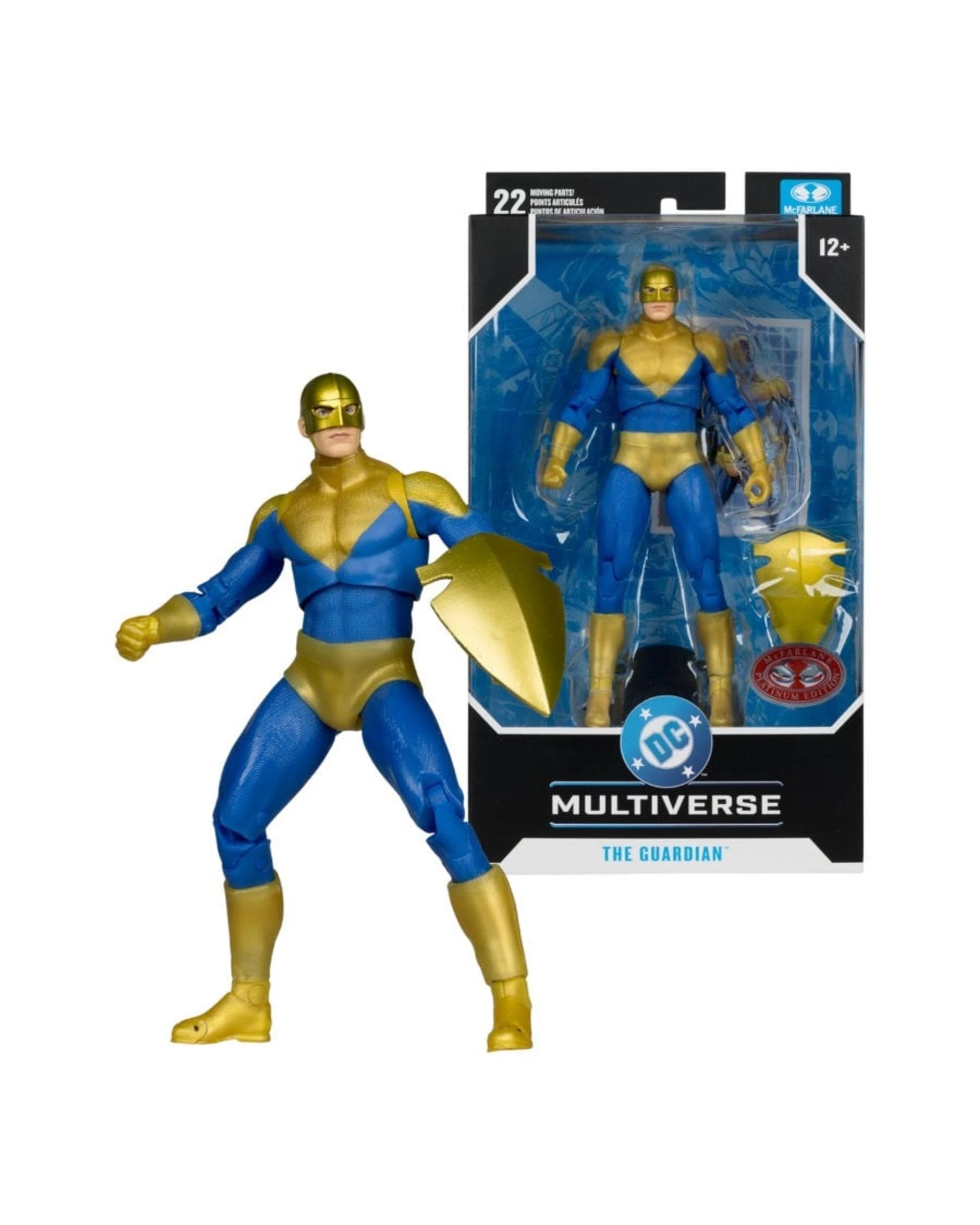 1 DC Multiverse Action Comics The Guardian Red Platinum Edition 7 inch Action Figure, 1 of 9