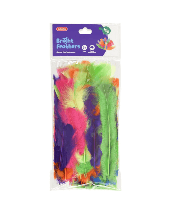Kadink Feathers Assorted Bright 10g