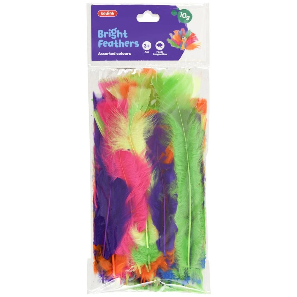1 Kadink Feathers Assorted Bright 10g, 1 of 3