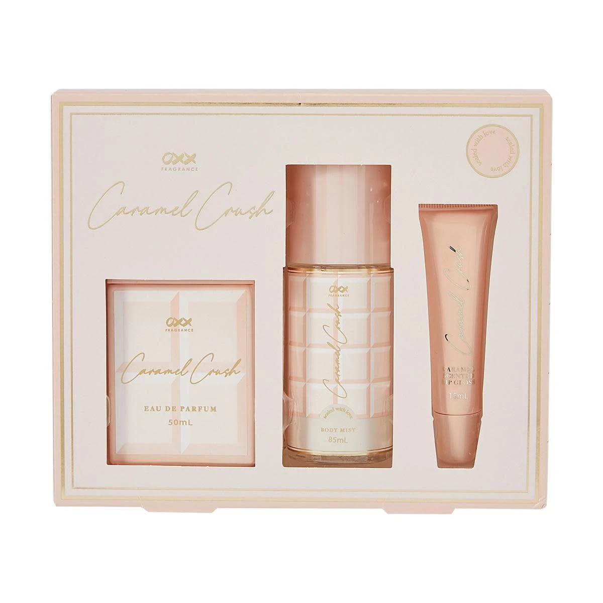 1 OXX Fragrance Caramel Crush Gift Set, 1 of 7