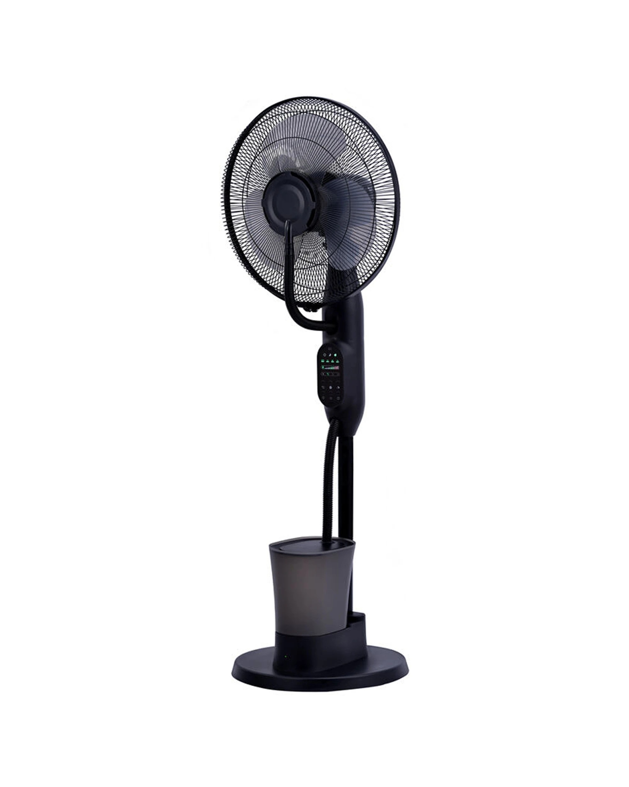 3 Heller Adjustable 75w Misting Fan W/ Remote Control & Lcd Display 125x40cm
 - Black, 3 of 3