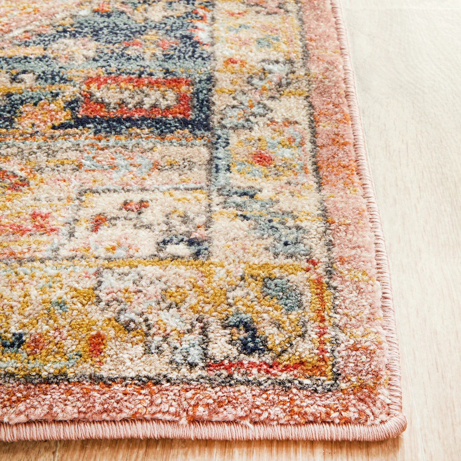 6 Common Ground Rugs Eterna 850 500x80cm - Extra Large Runner Power Loomed Pet Friendly Rug - Beige, 6 of 9