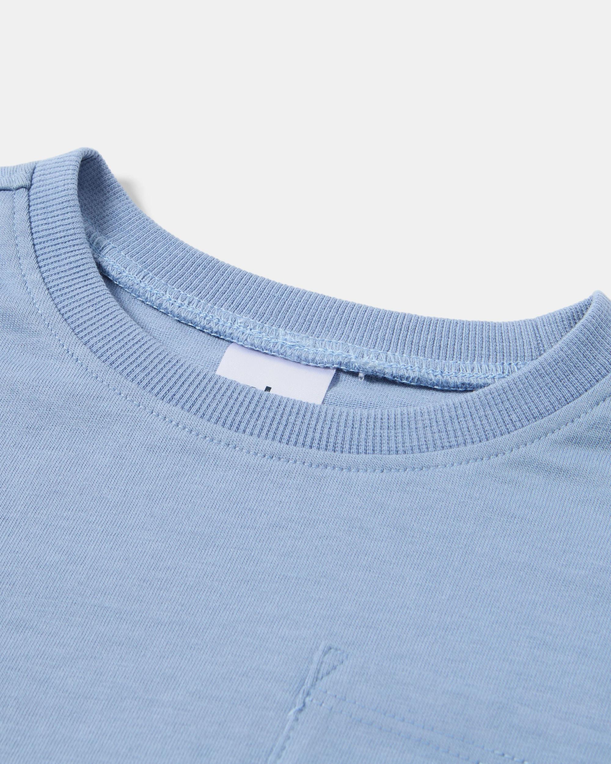 6 3 Pack Cotton Long Sleeve T-shirts Sport Strp, 6 of 7
