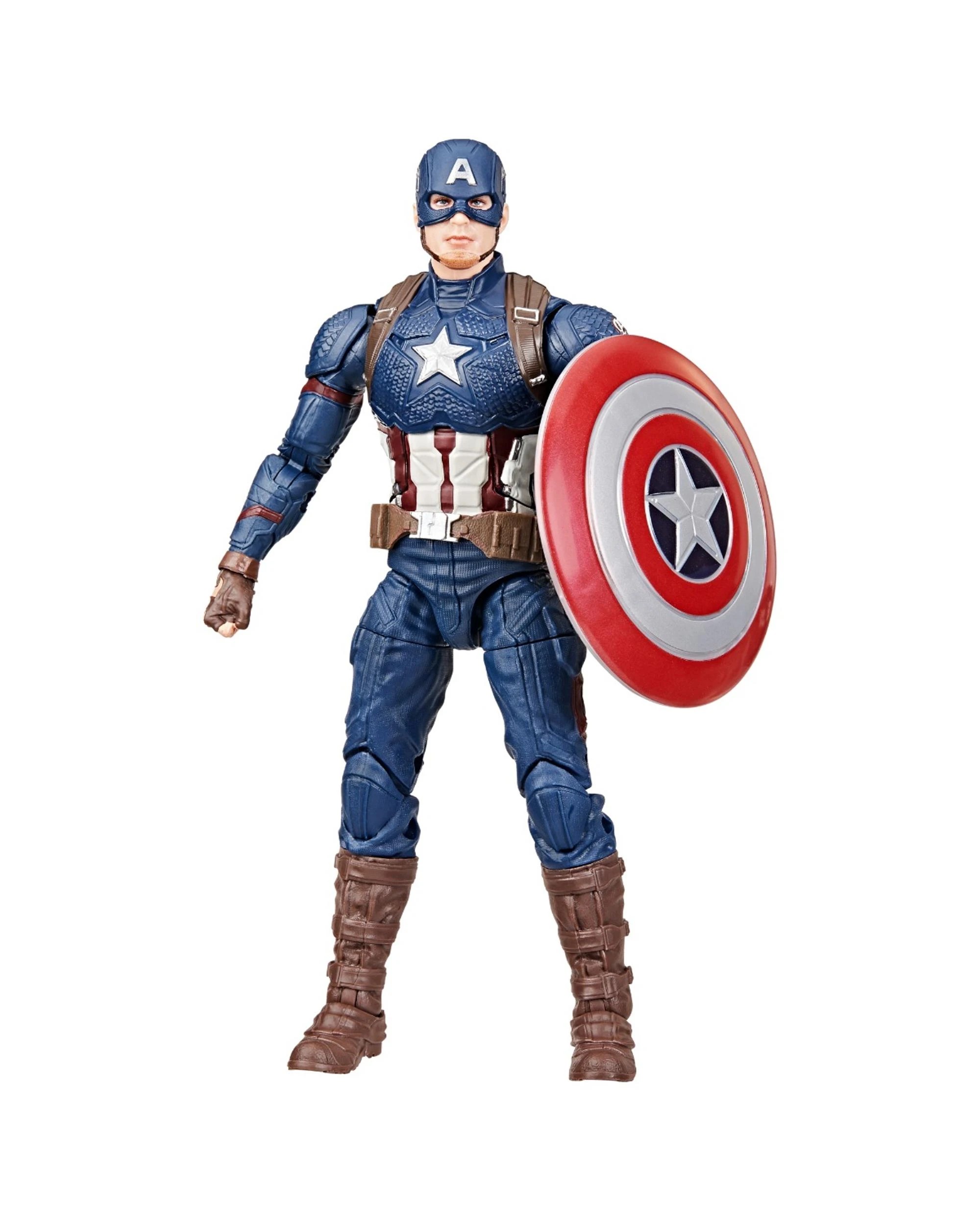 3 Marvel Legends Series Captain America Action Figure, 3 of 6