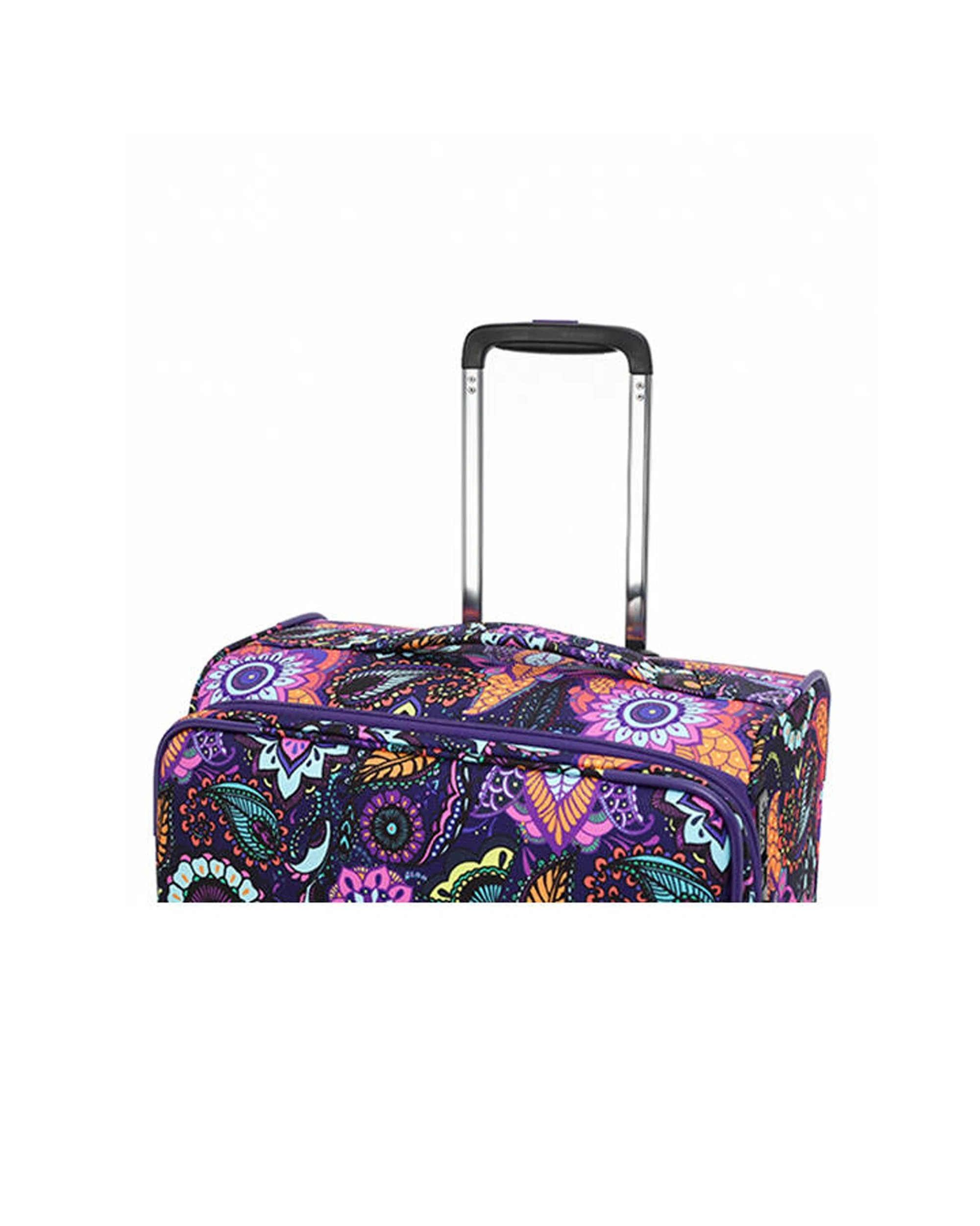 4 Tosca 3Pc So-Lite 2-Wheel Suitcase Travelling Luggage Trolley Set - Pattern, 4 of 9