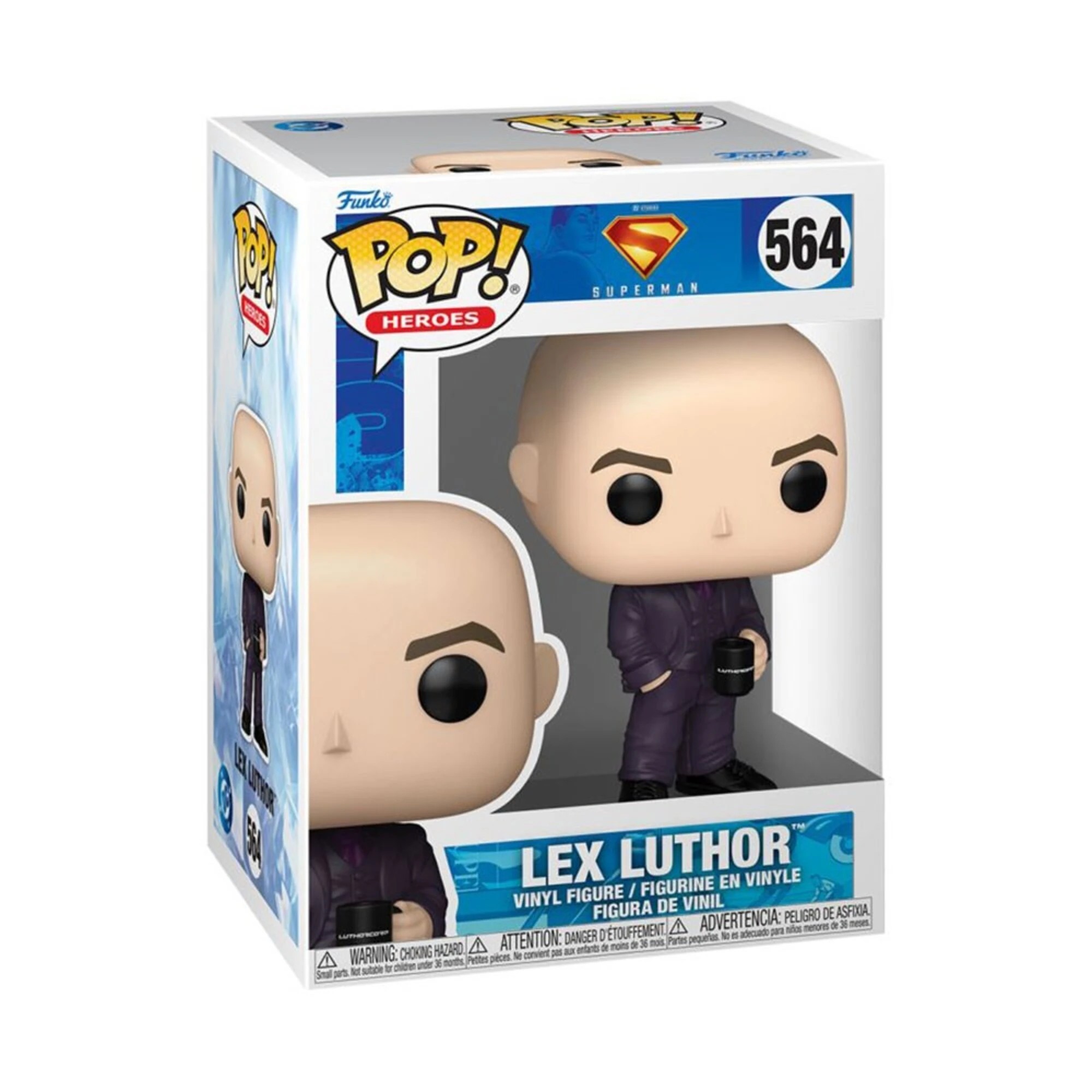 2 DC Comics - Superman 2025 - Lex Luthor Pop! Vinyl Figure, 2 of 2