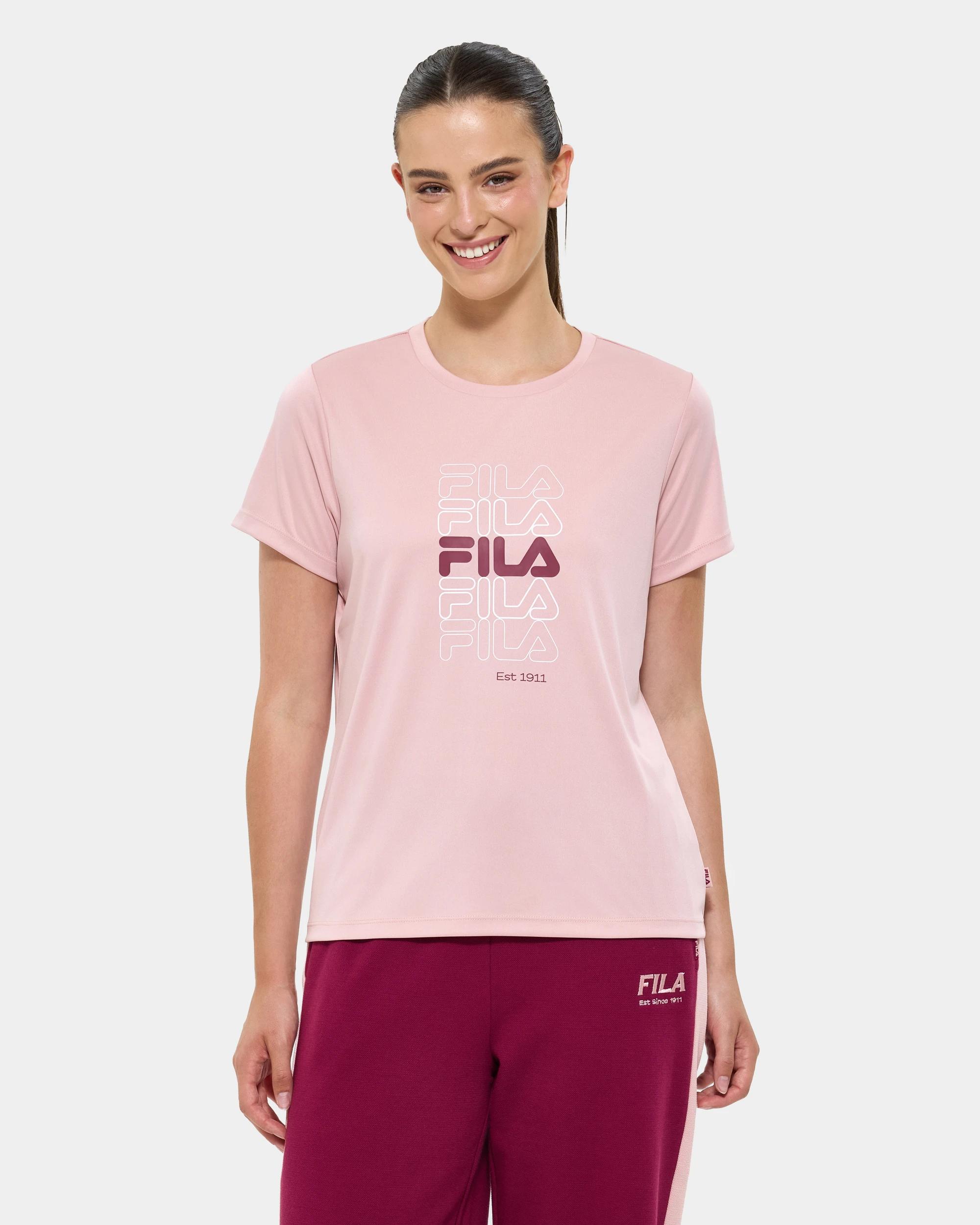 1 Fila Dara T-Shirt PINK, 1 of 7