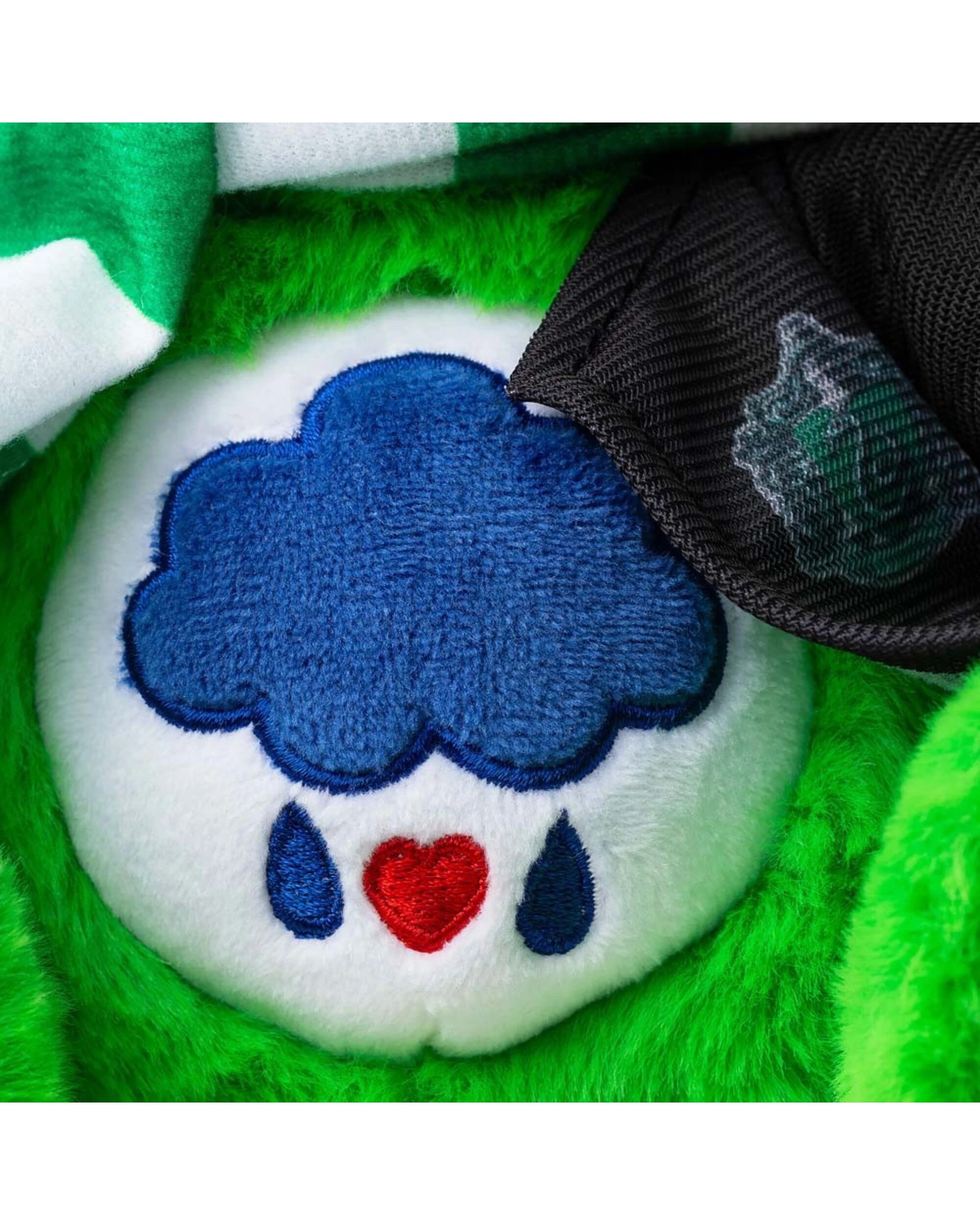 5 Care Bears X Harry Potter Grumpy Slytherin Hoodie 12 inch Plush, 5 of 5