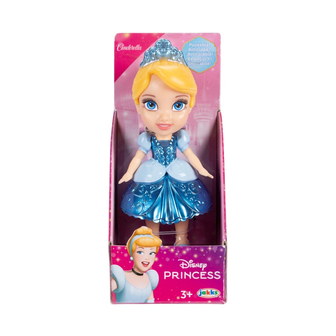 8 8cm Disney Princess Mini Doll - Assorted, 8 of 8