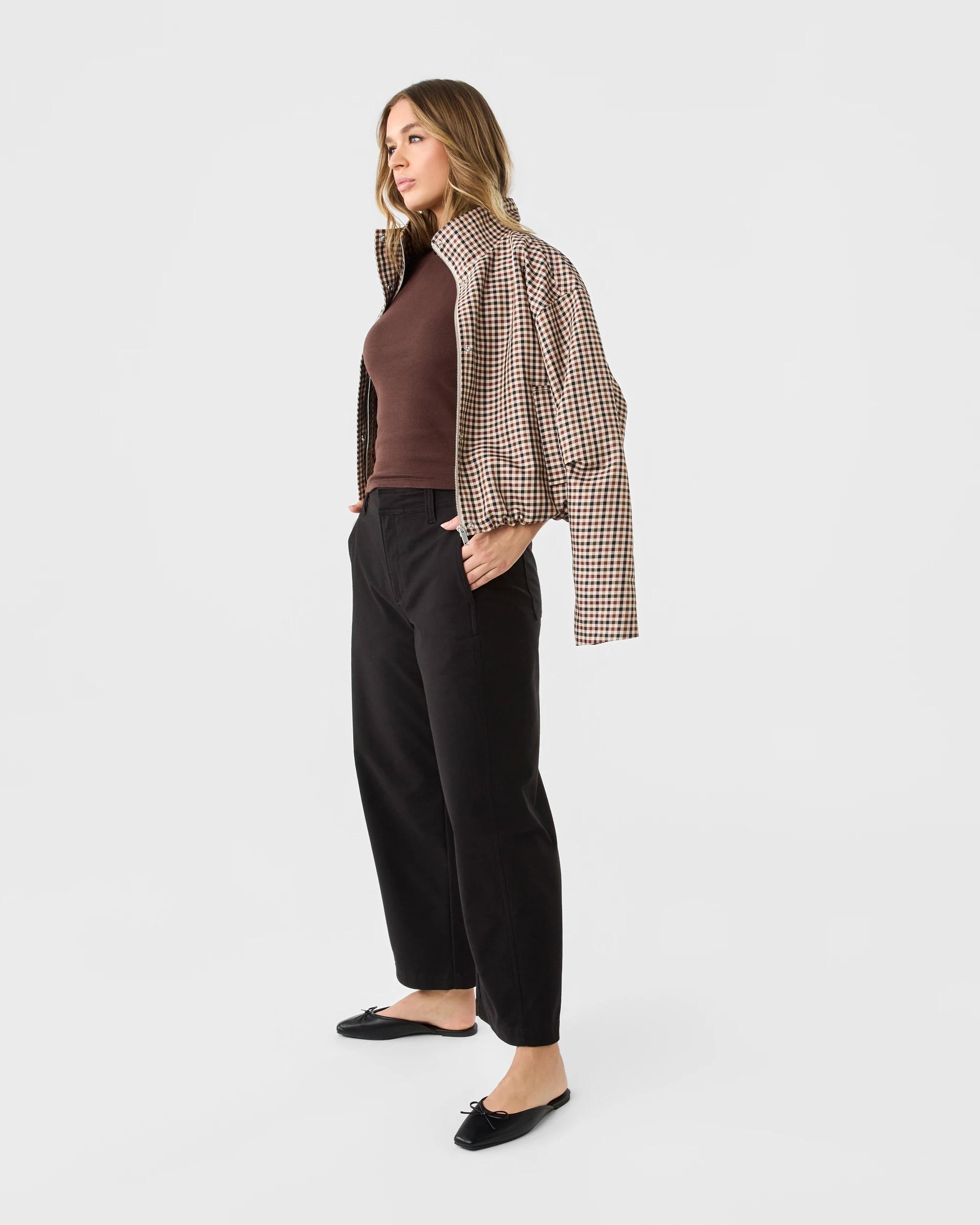 7 Barrel Leg Pants Black, 7 of 7