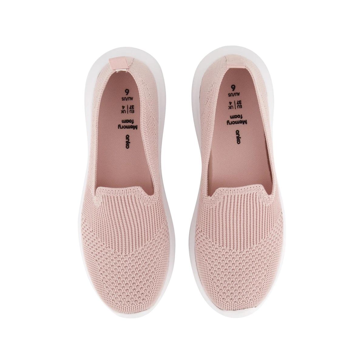3 Slip On Comfort Walker Sneakers PEACH WHIP, 3 of 5