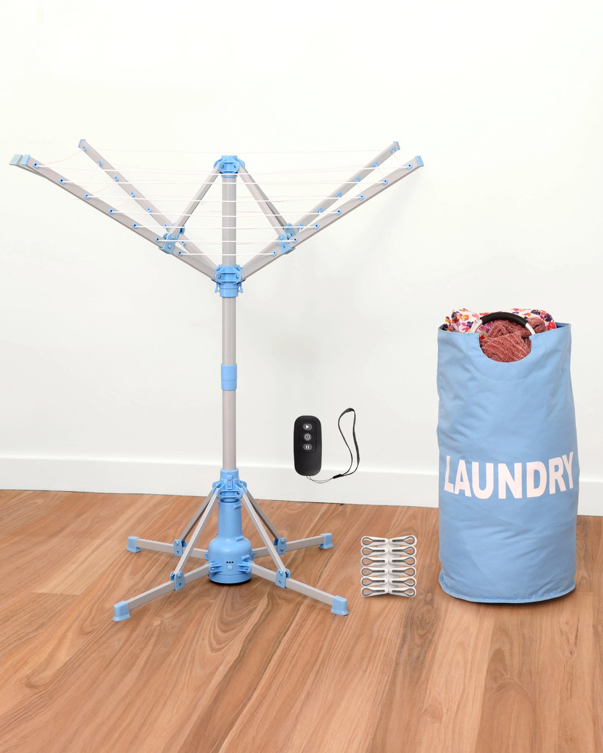 6 Eezy Breezy Smartline Ultra-Efficient Motorised Clothesline For Fast Indoor Drying, 6 of 8