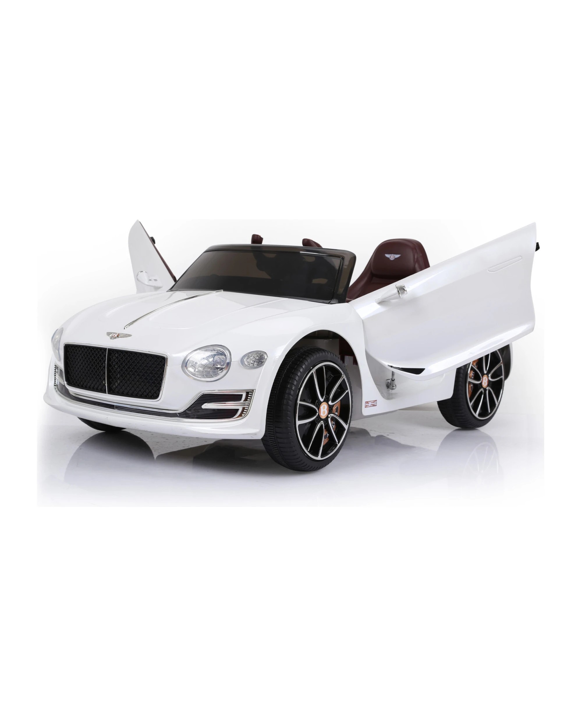 6 Kahuna Bentley Exp 12 Speed 6E Licensed Kids Ride On Electric Car - White, 6 of 9