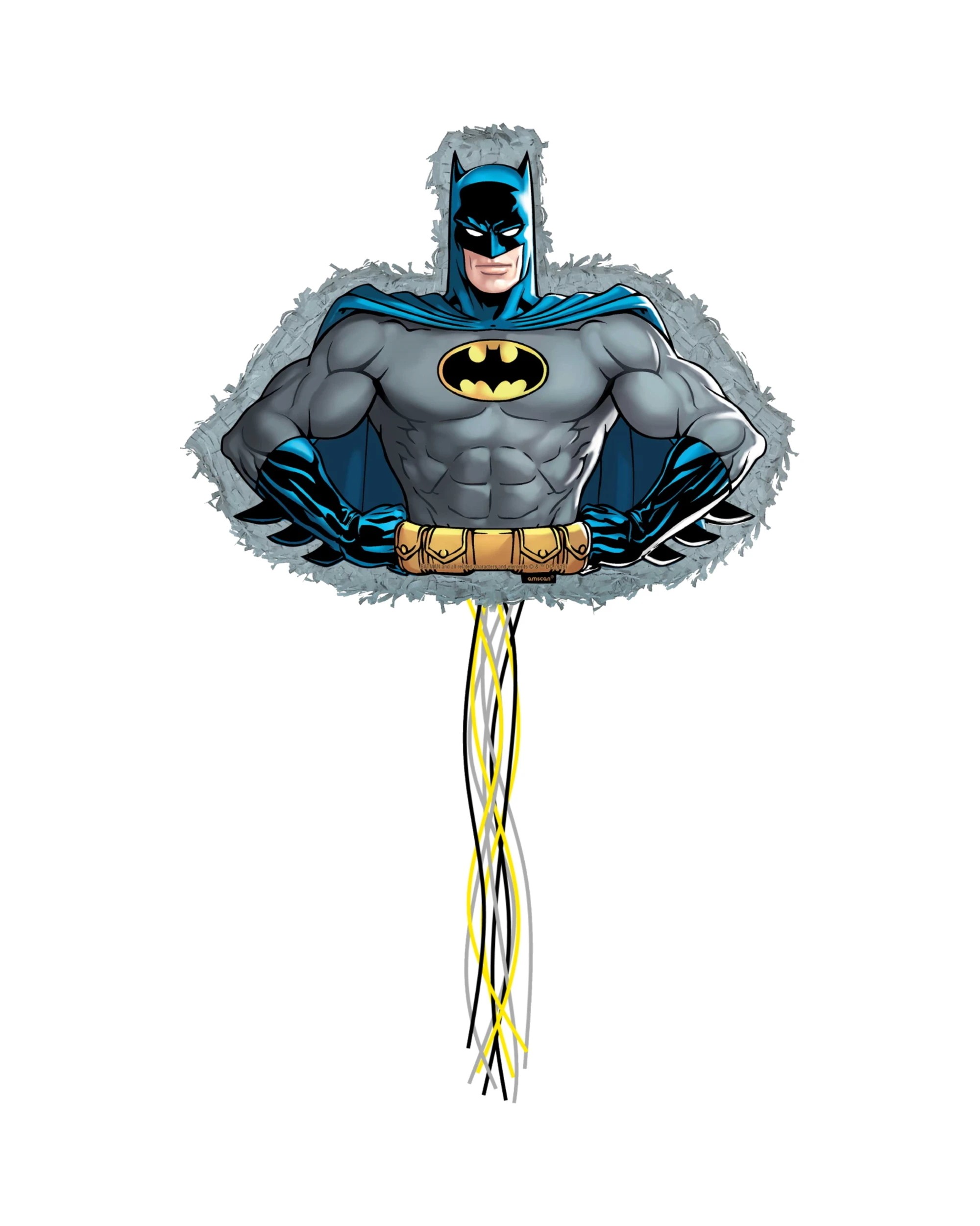 1 Batman Batman Heroes Unite Shaped Pull String Pinata, 1 of 1