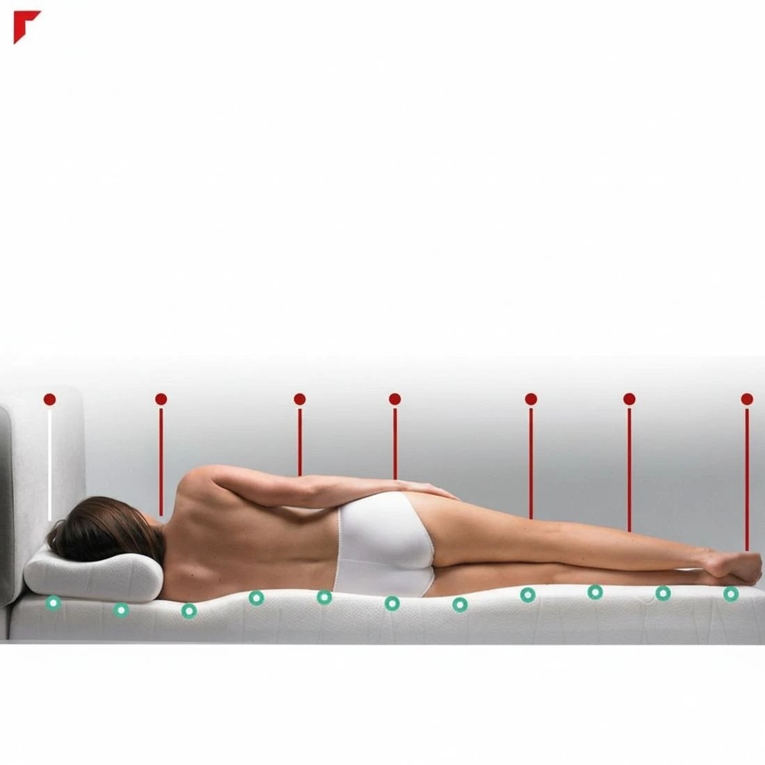 7 Giselle Bedding 27cm Mattress Euro Top Queen - White, 7 of 7