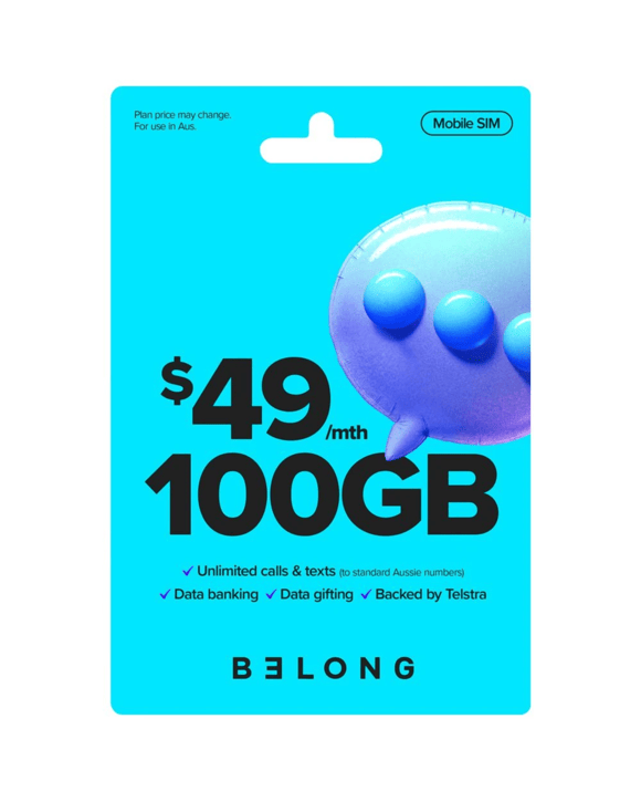 Belong Voice SIM Kit $49