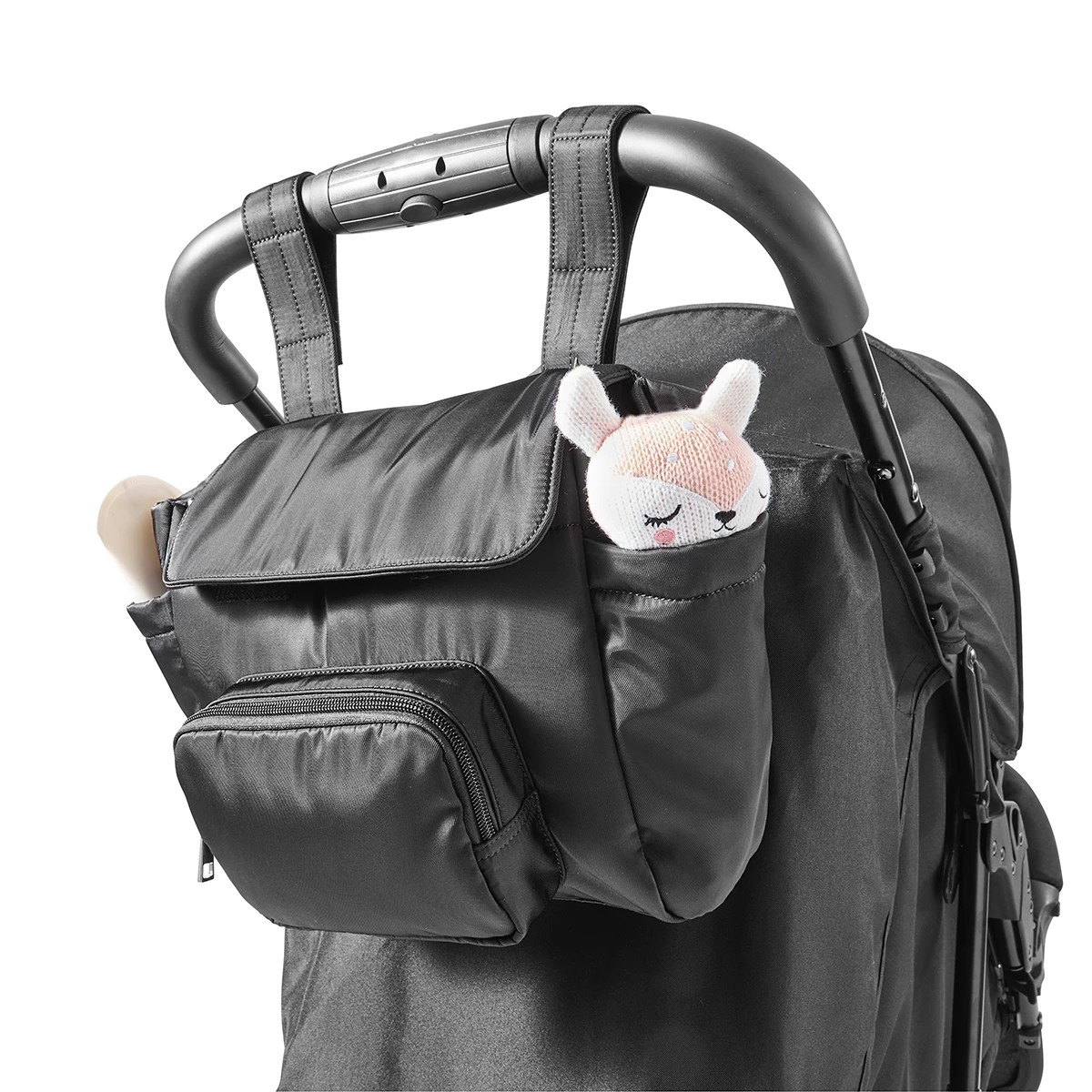 1 Stroller Organiser - Black, 1 of 11