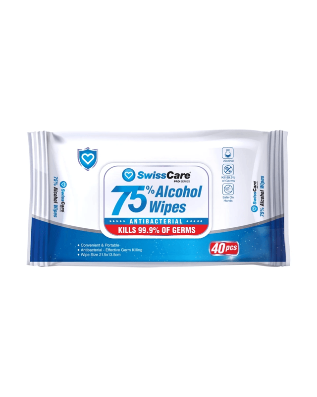 SwissCare 40 Pack Antibacterial W