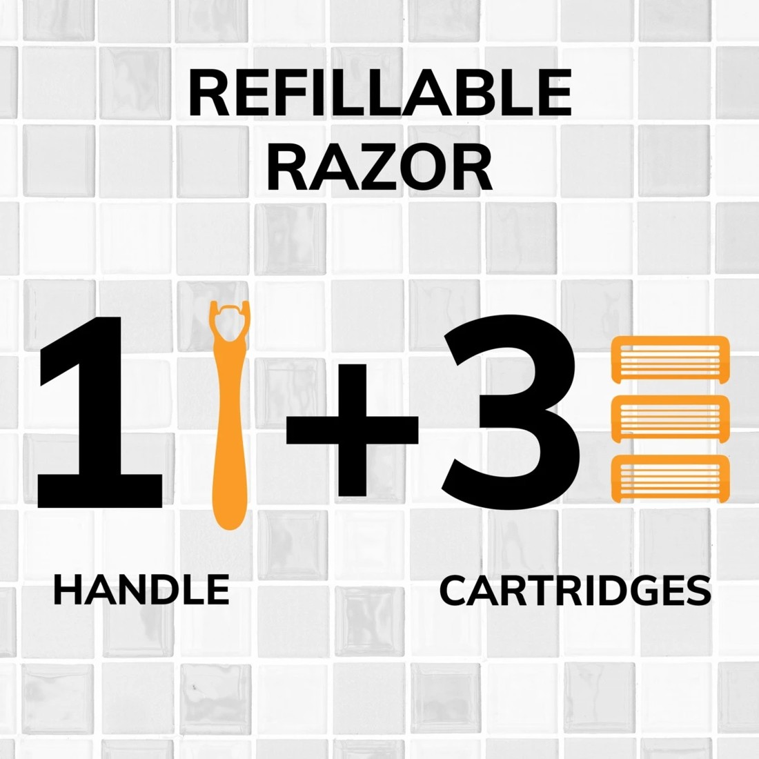 6 BIC Flex 5 Hybrid Men's 5-Blade Disposable Razor Shaving Kit, 6 of 9