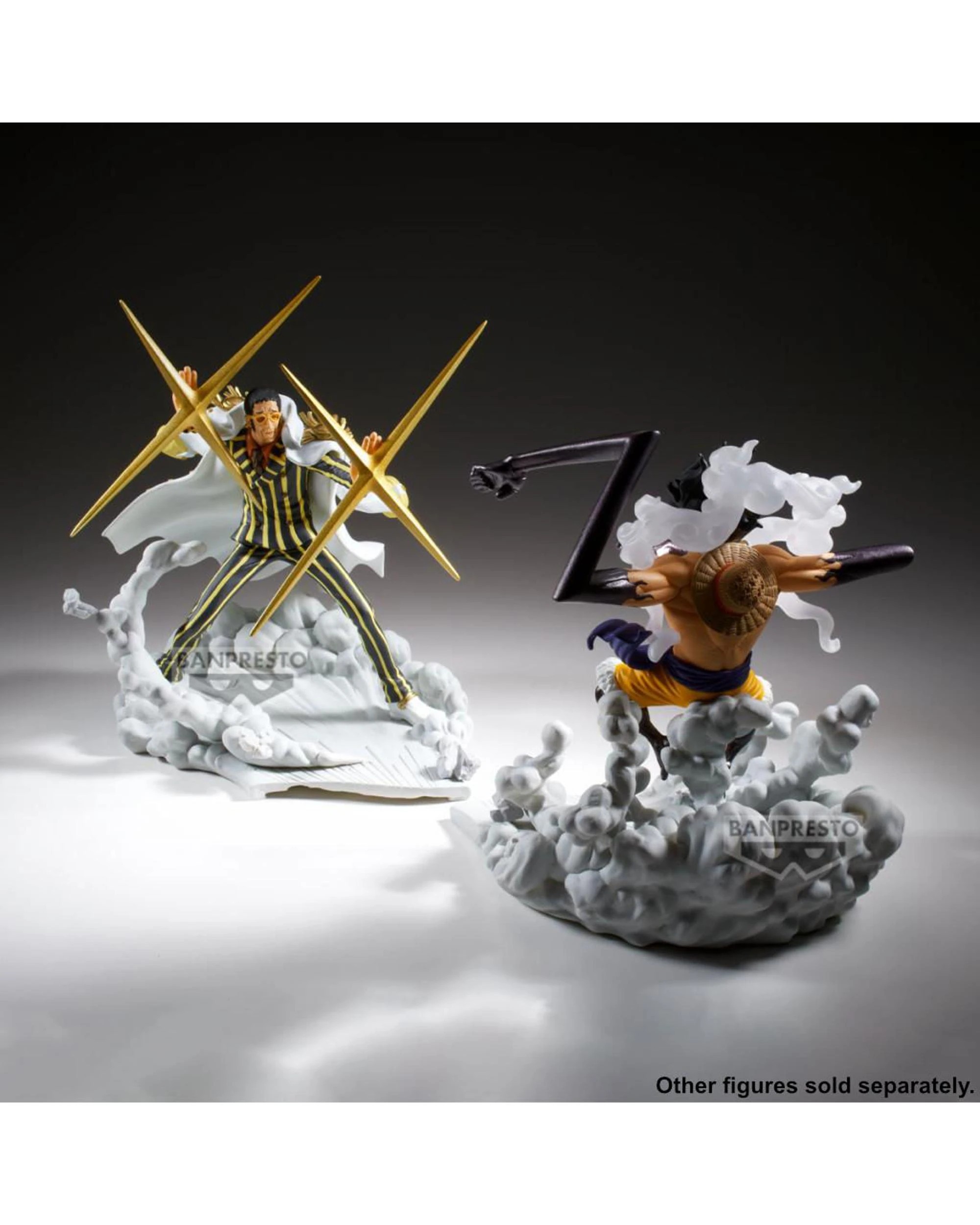 5 Banpresto Senkozekkei One Piece Borsalino Figure, 5 of 5