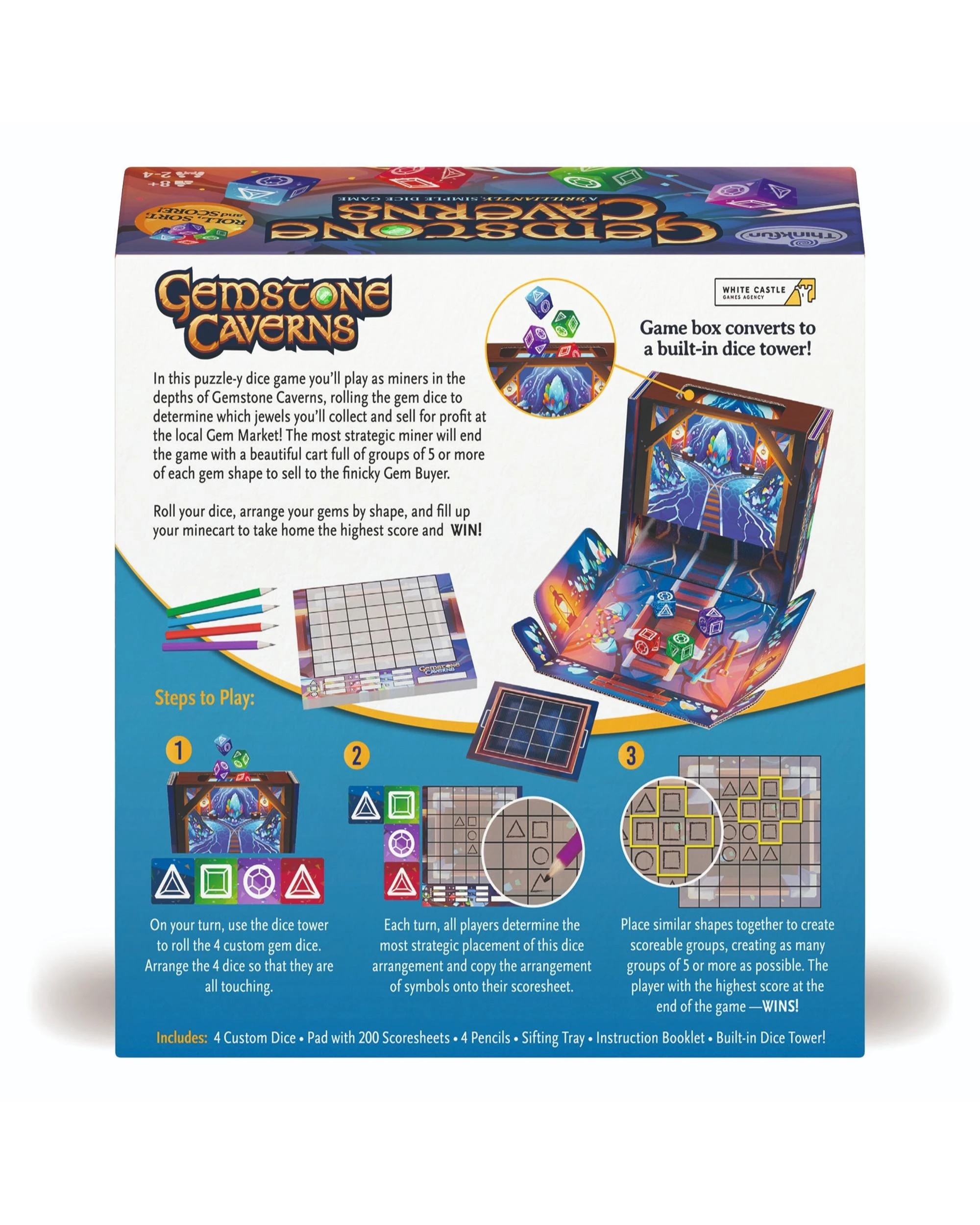 4 Gemstone Caverns Dice Game, 4 of 5