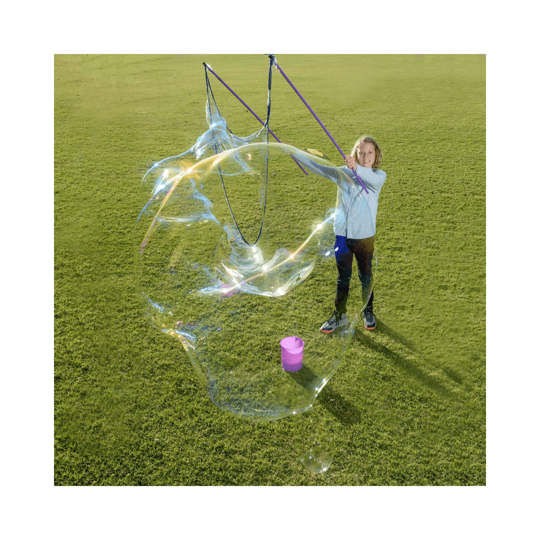 5 Heebie Jeebies Pop Bubble Co Giant Bubble Stix - Extendable, 5 of 9