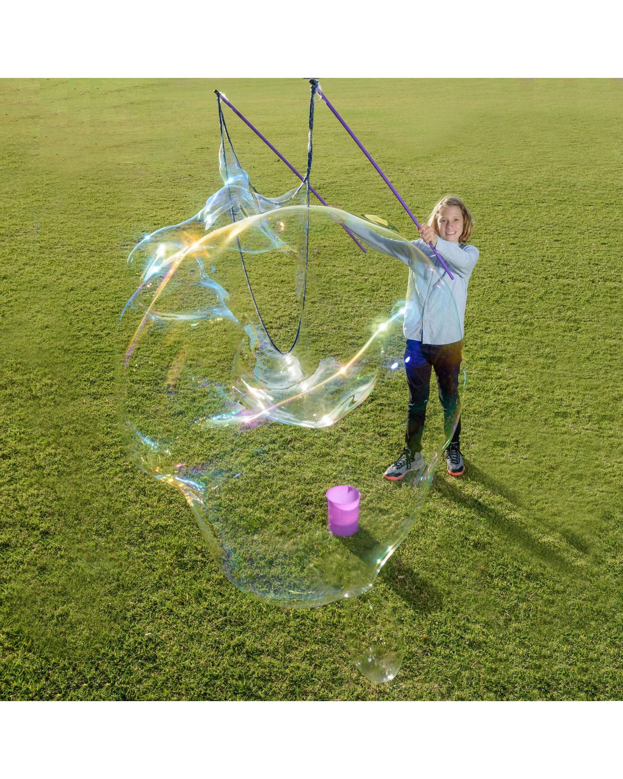 5 Pop Bubble Co Giant Bubble Stix - Extendable, 5 of 9