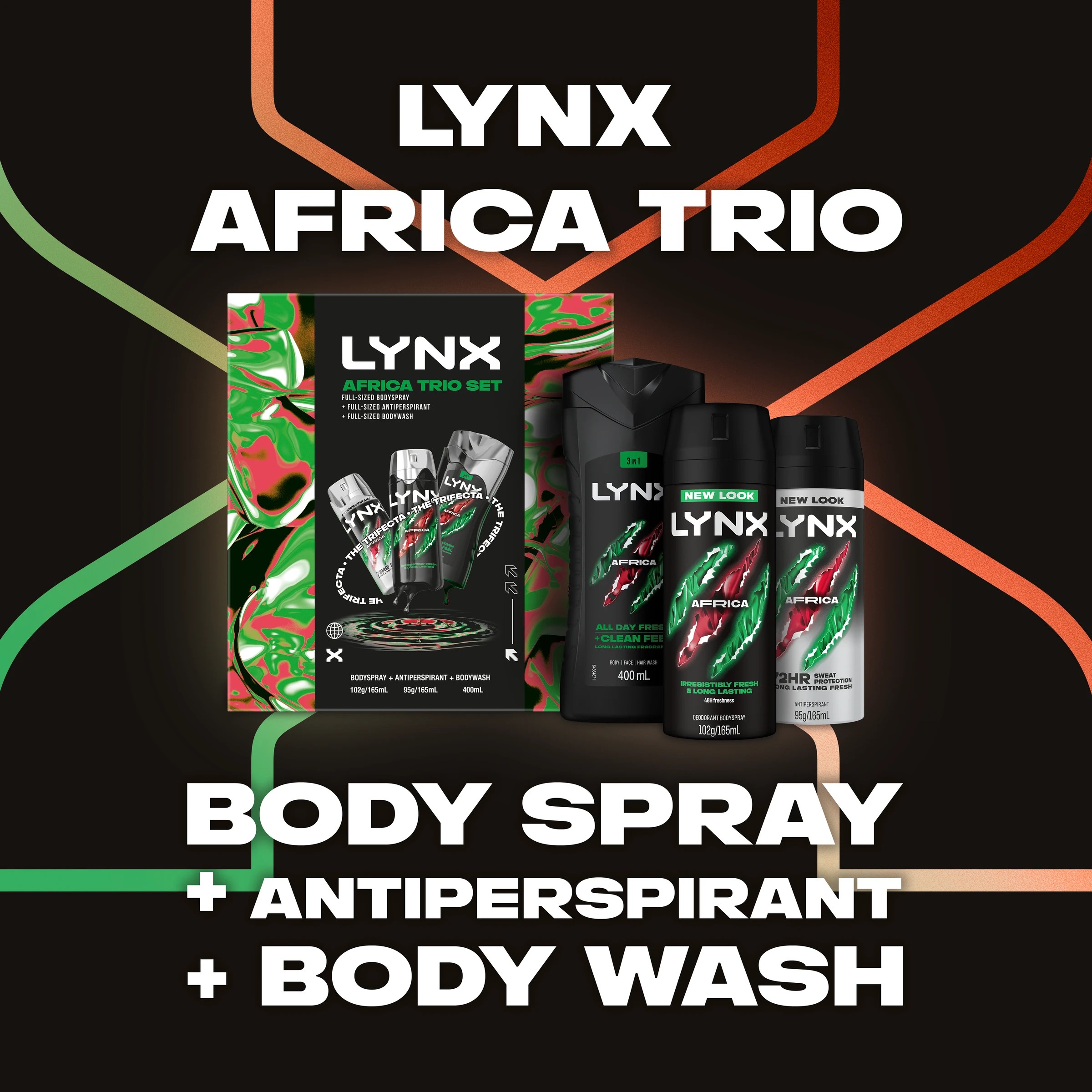 3 LYNX Africa Trio Gift Set, 3 of 6