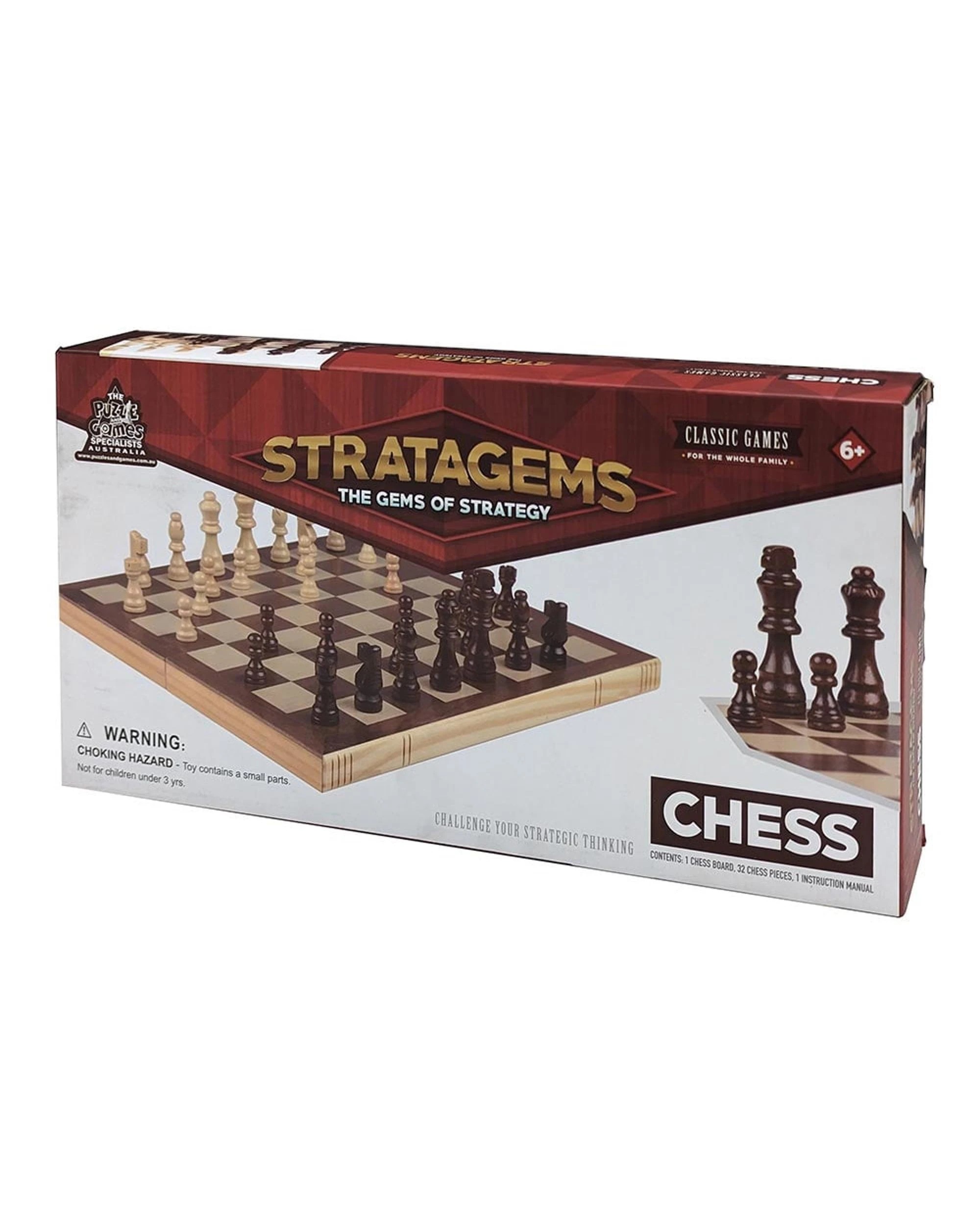 1 Stratagems 12 inch Folding Chess Set, 1 of 3