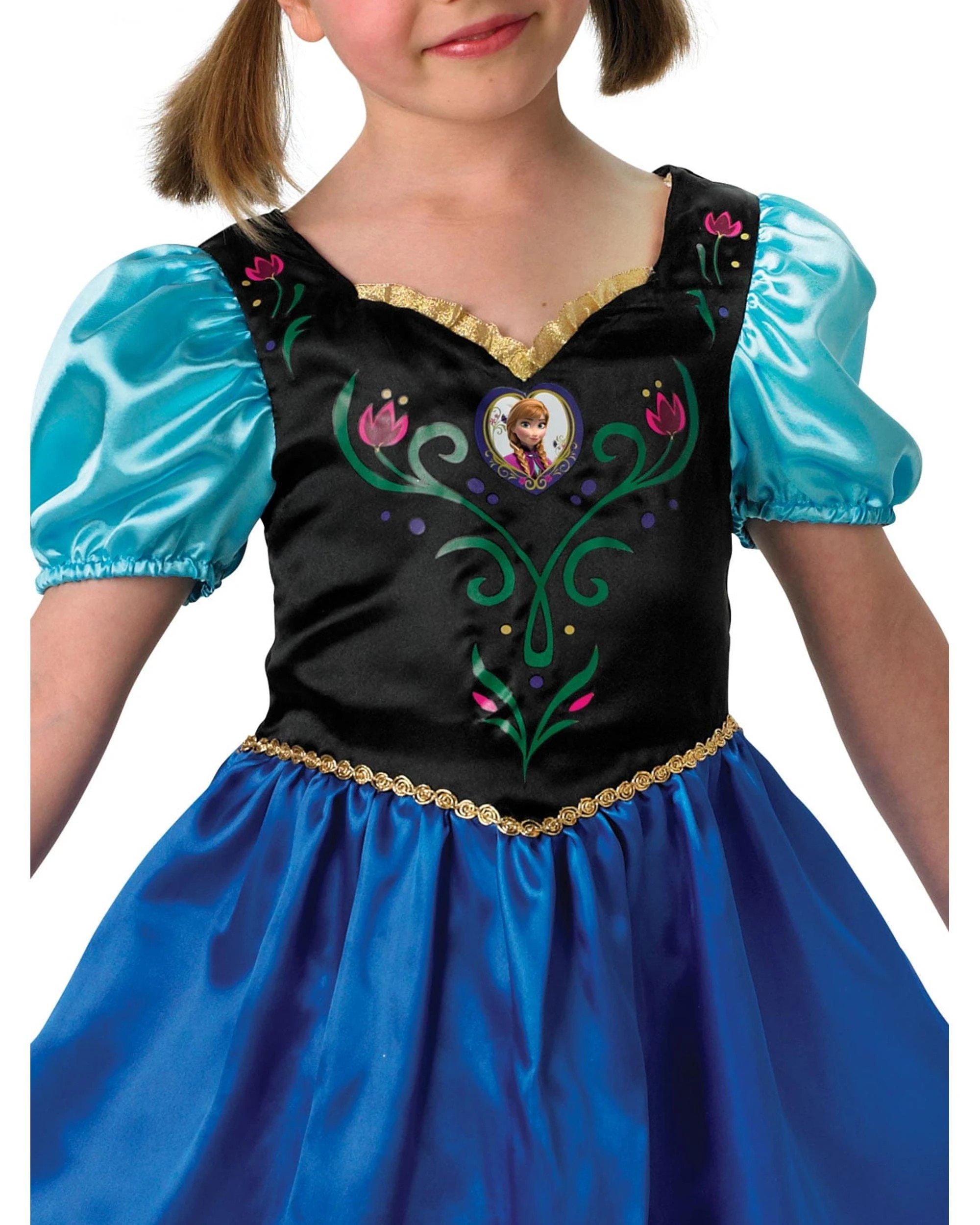 2 Disney Frozen 1 Anna Classic Child Costume 6-8 Years, 2 of 4