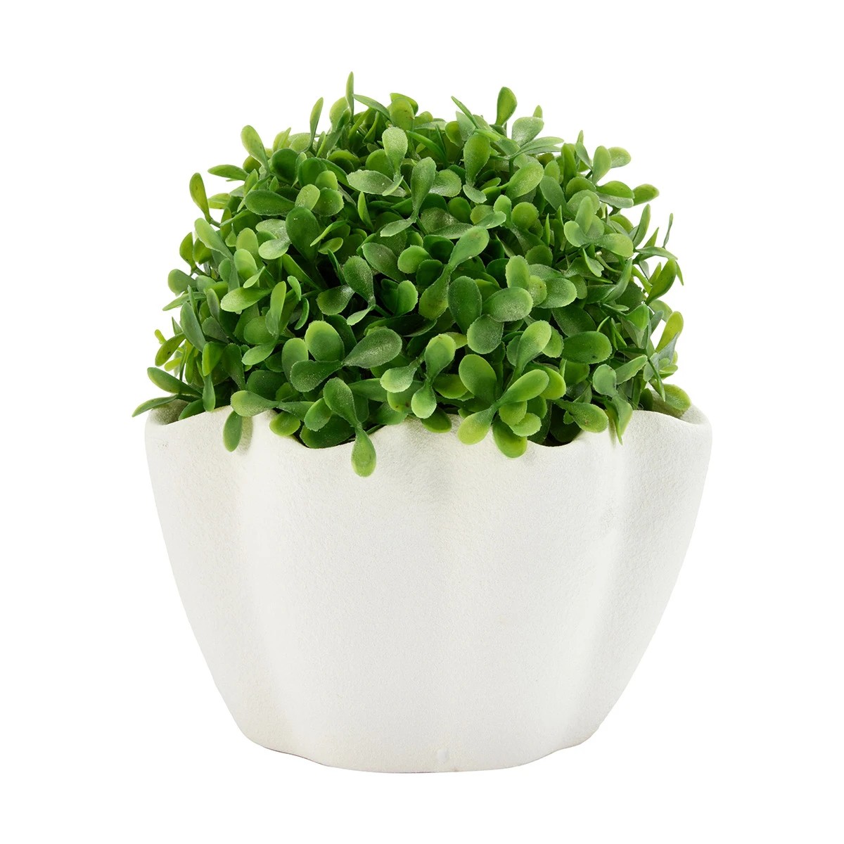 1 Artificial Topiary in Wave Pot, 1 of 5