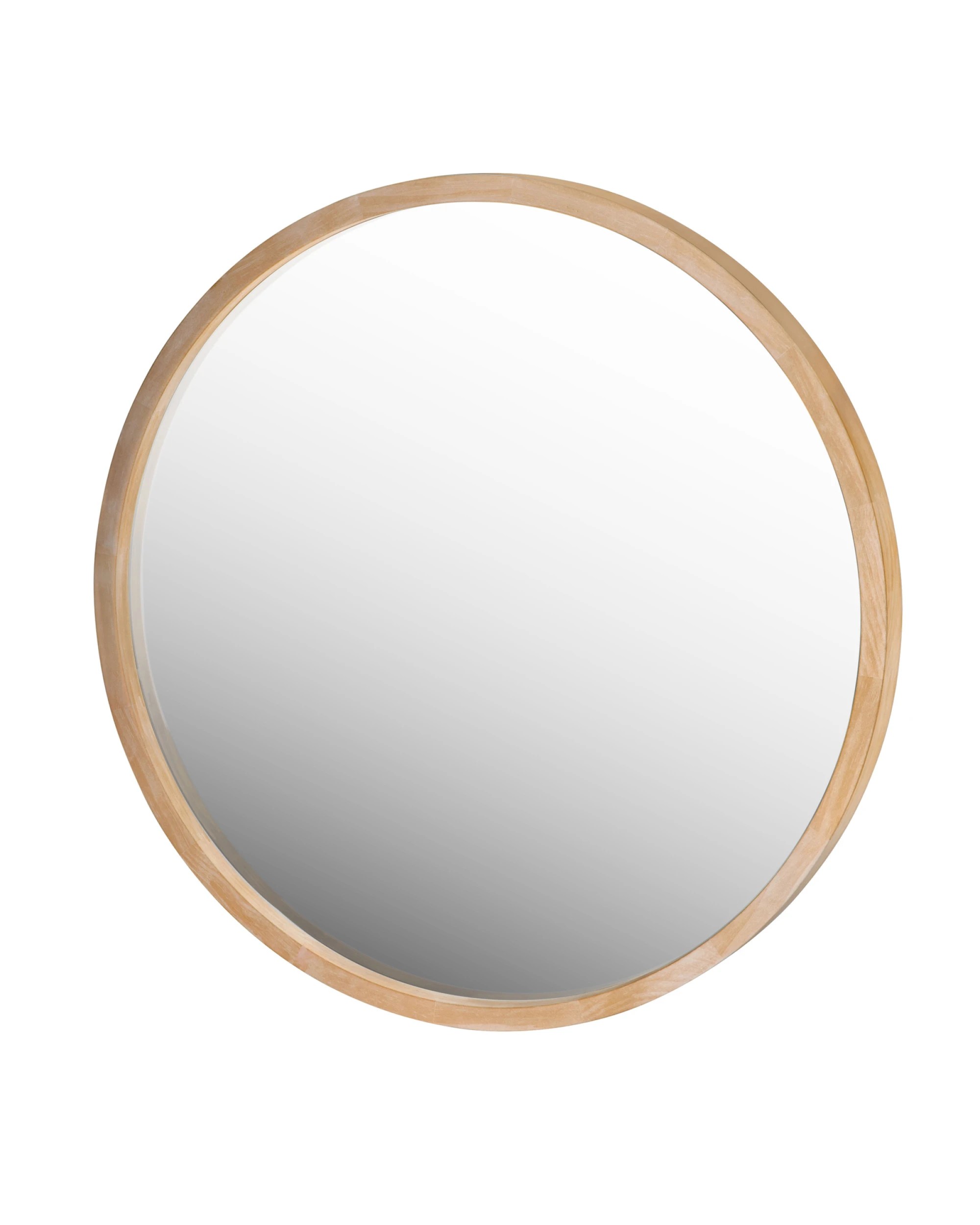 5 One Six Eight London Tina Solid Wood Mirror - 60cm - Light - Brown, 5 of 5