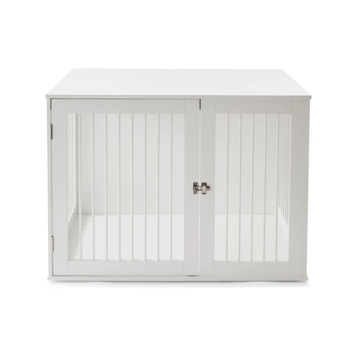 5 Pet Crate Wooden - Extra Large, White, 5 of 9