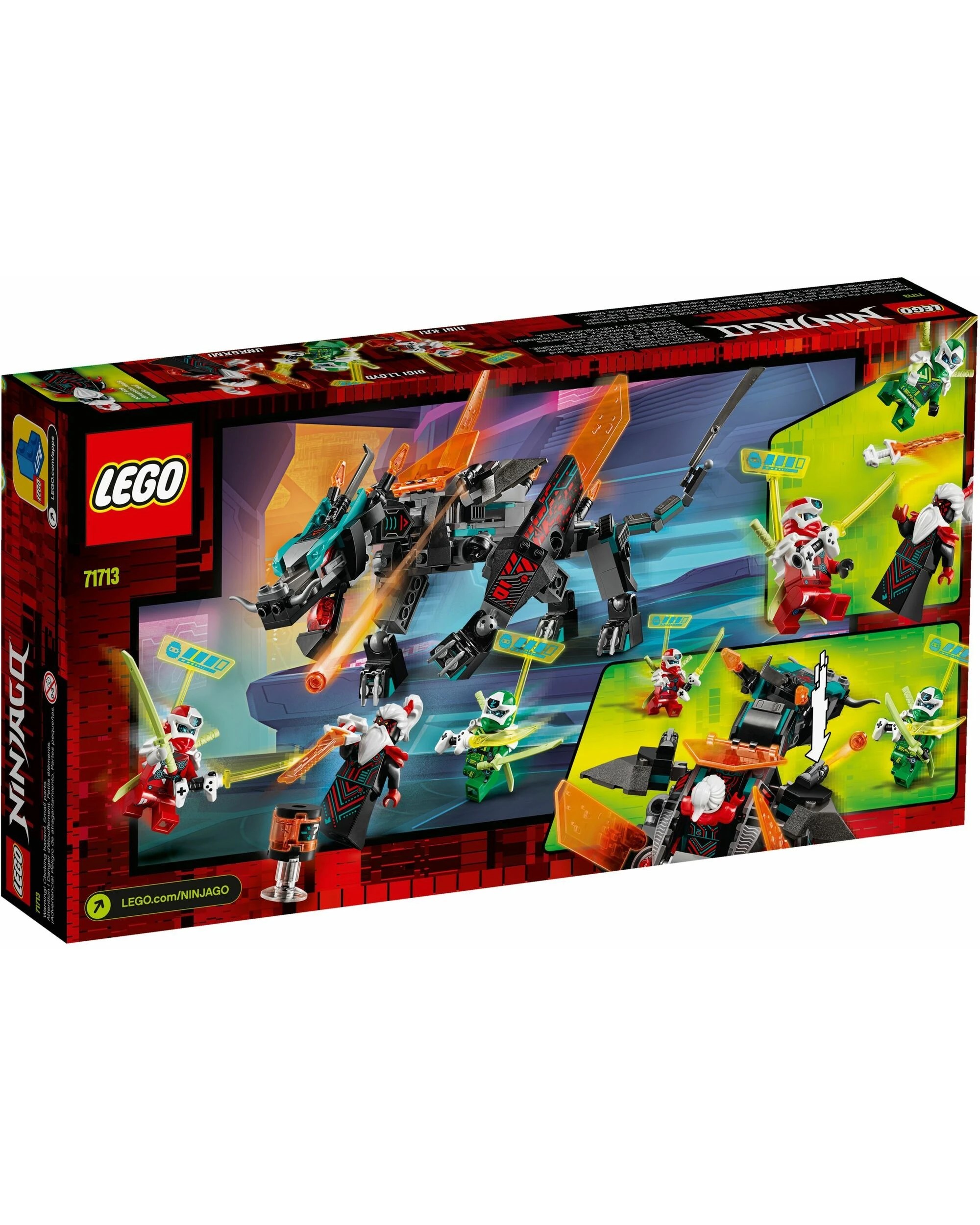 4 LEGO 71713 Empire Dragon: NINJAGO Mech Dragon Toy, 4 of 5