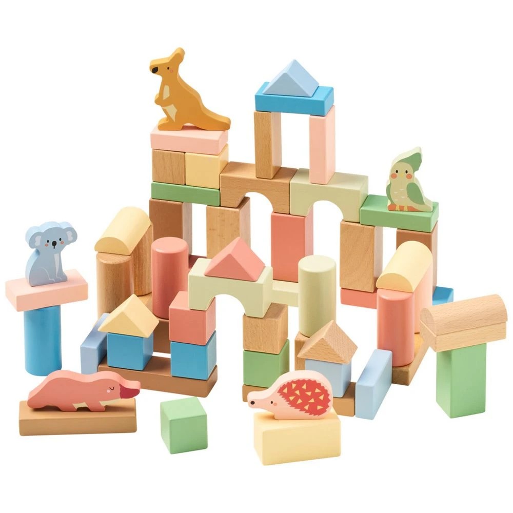 1 Kadink Wooden Blocks 60 Pack, 1 of 4