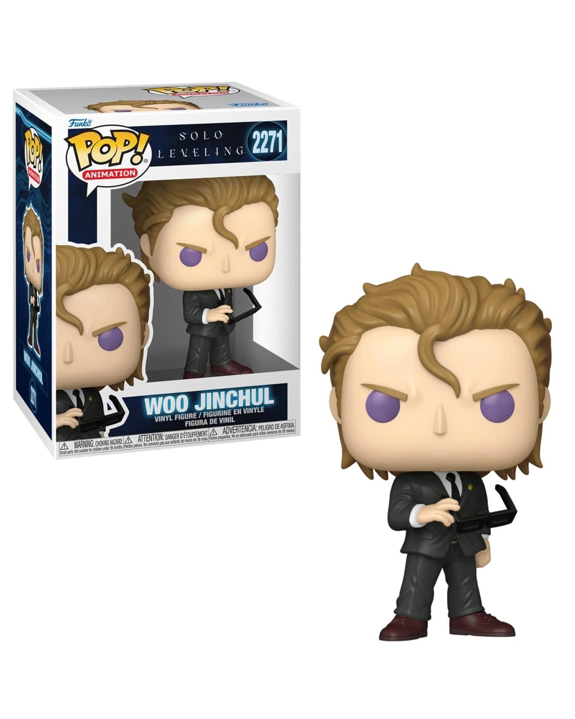 1 Solo Leveling Woo Jinchul Funko POP! Vinyl, 1 of 3